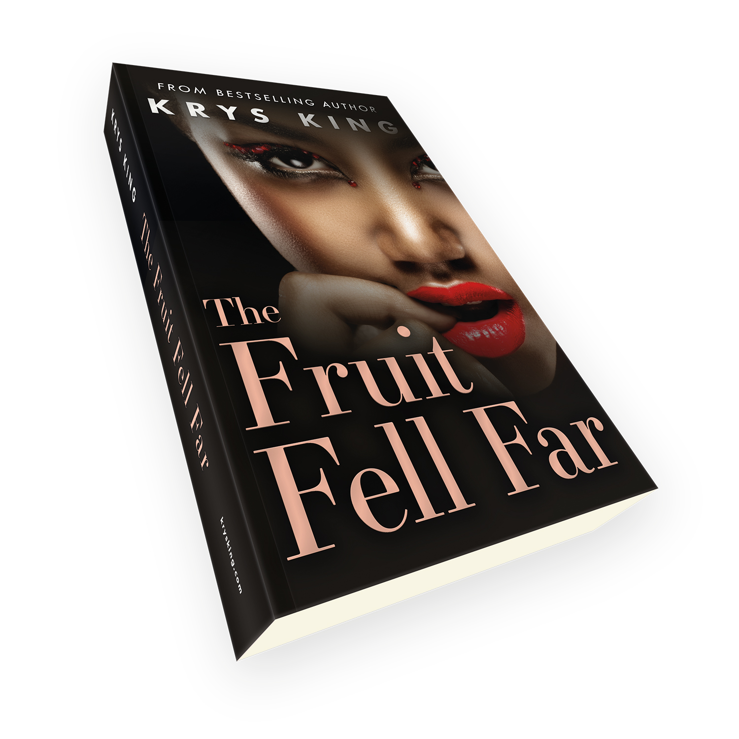 'The Fruit Fell Far' is a steamy modern novel, by author Krys King. The book cover was designed by Mark Thomas, of coverness.com. To find out more about my book design services, please visit www.coverness.com.