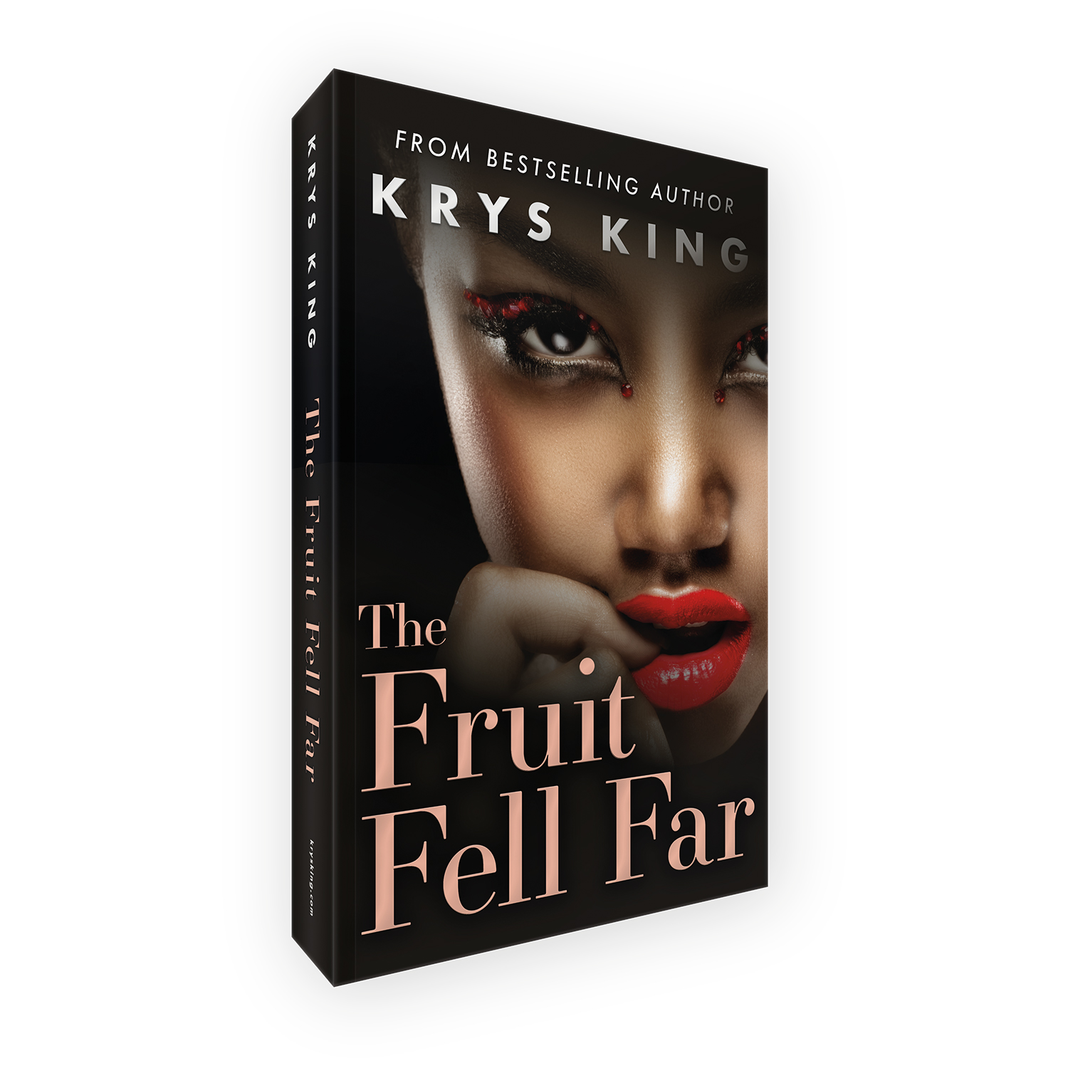 'The Fruit Fell Far' is a steamy modern novel, by author Krys King. The book cover was designed by Mark Thomas, of coverness.com. To find out more about my book design services, please visit www.coverness.com.