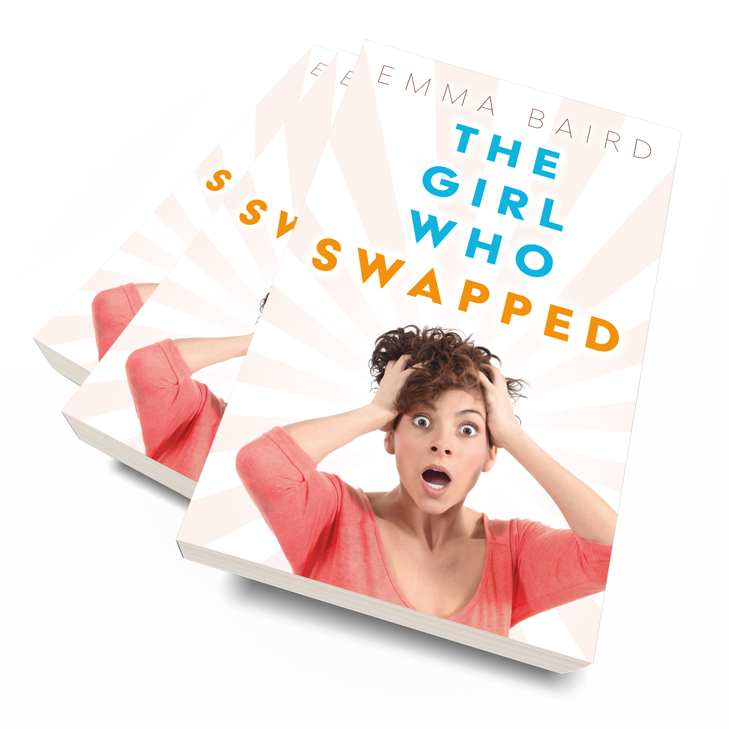 'The Girl Who Swapped' is a great chic-lit, body-swap, time-travel romcom, by author Emma Baird. The book cover & interior were designed by Mark Thomas, of coverness.com. To find out more about my book design services, please visit www.coverness.com.