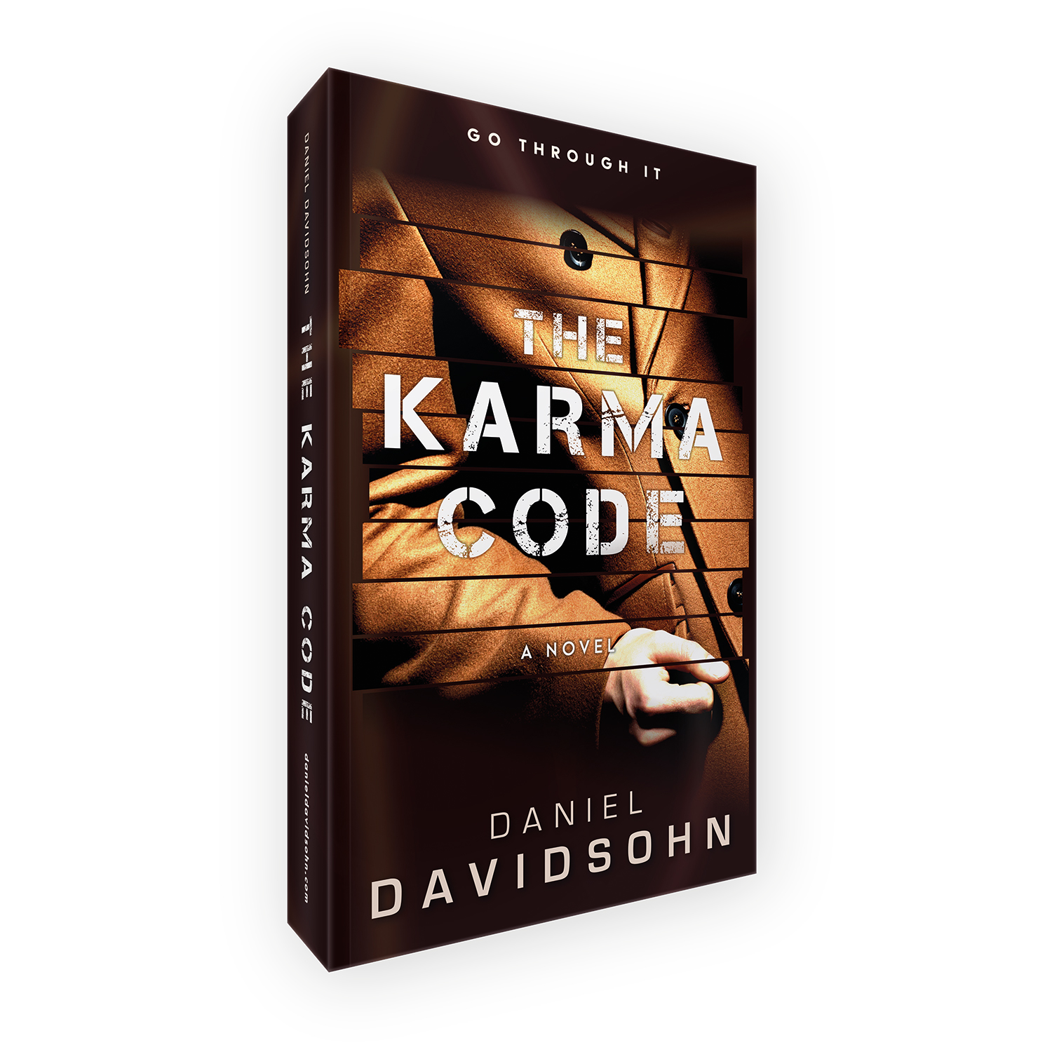 'The Karma Code' is techno thriller, by author Daniel Davidsohn. The book cover & interior were designed by Mark Thomas, of coverness.com. To find out more about my book design services, please visit www.coverness.com.