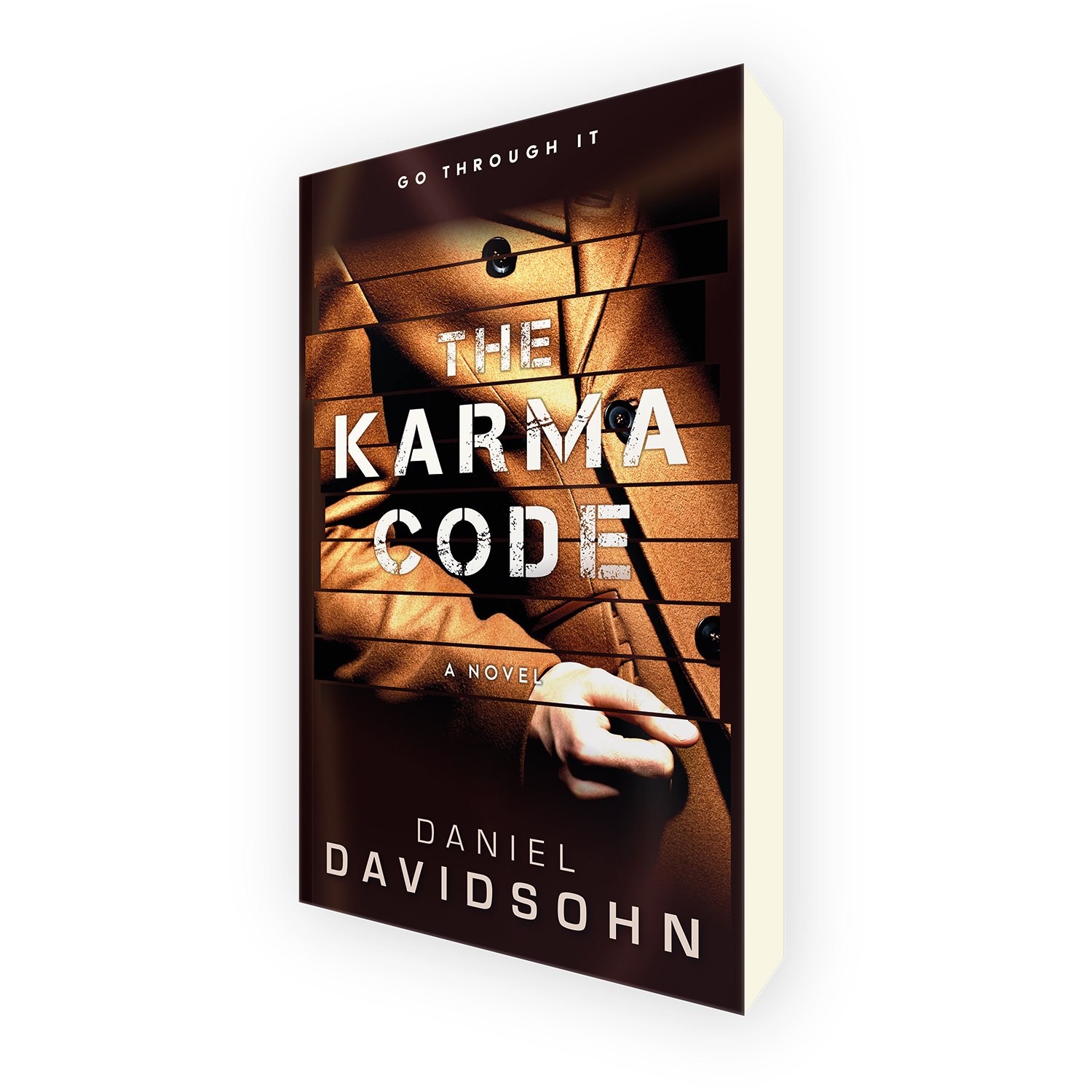 'The Karma Code' is techno thriller, by author Daniel Davidsohn. The book cover & interior were designed by Mark Thomas, of coverness.com. To find out more about my book design services, please visit www.coverness.com.