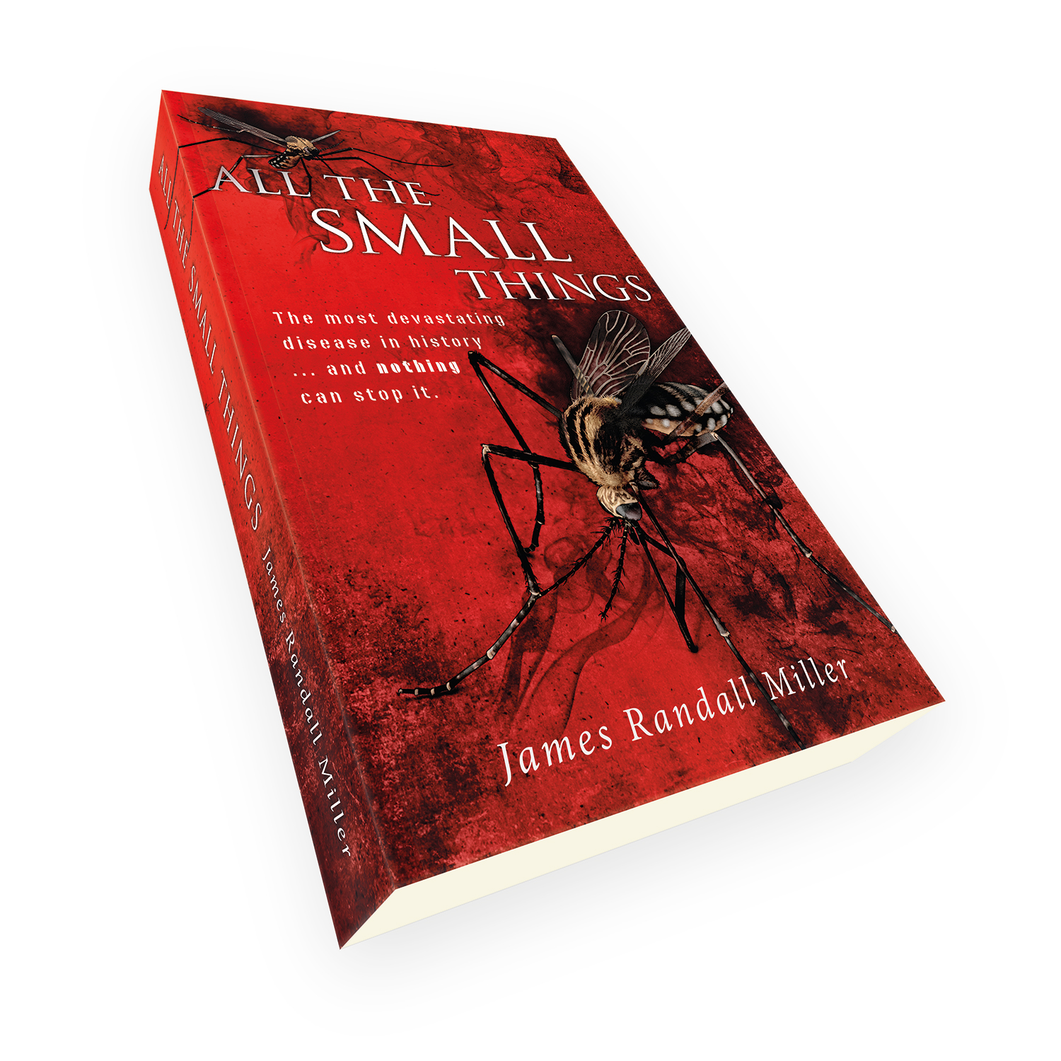 'All The Small Things' is a bespoke cover design for a modern viral thriller novel. The book cover was designed by Mark Thomas, of coverness.com. To find out more about my book design services, please visit www.coverness.com.