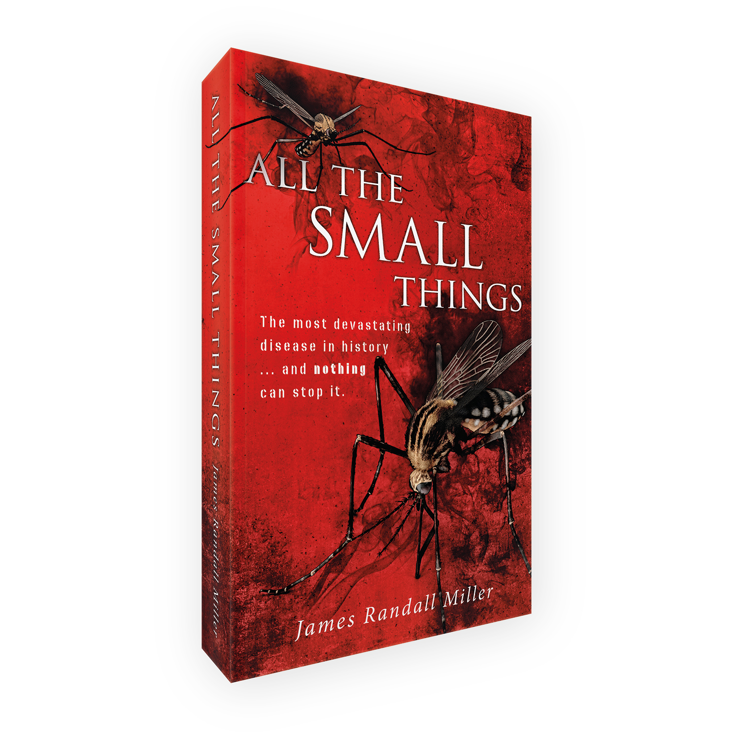 'All The Small Things' is a bespoke cover design for a modern viral thriller novel. The book cover was designed by Mark Thomas, of coverness.com. To find out more about my book design services, please visit www.coverness.com.