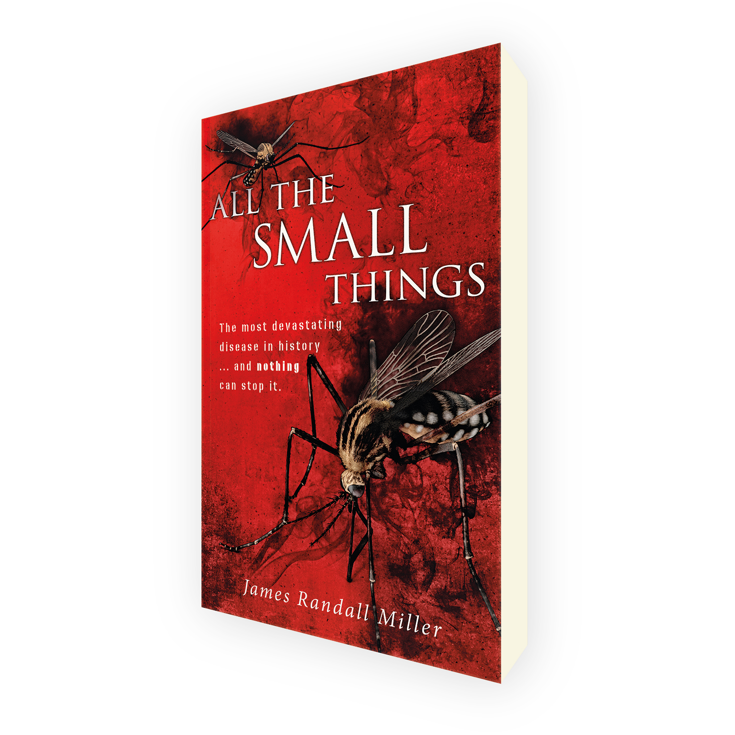 'All The Small Things' is a bespoke cover design for a modern viral thriller novel. The book cover was designed by Mark Thomas, of coverness.com. To find out more about my book design services, please visit www.coverness.com.