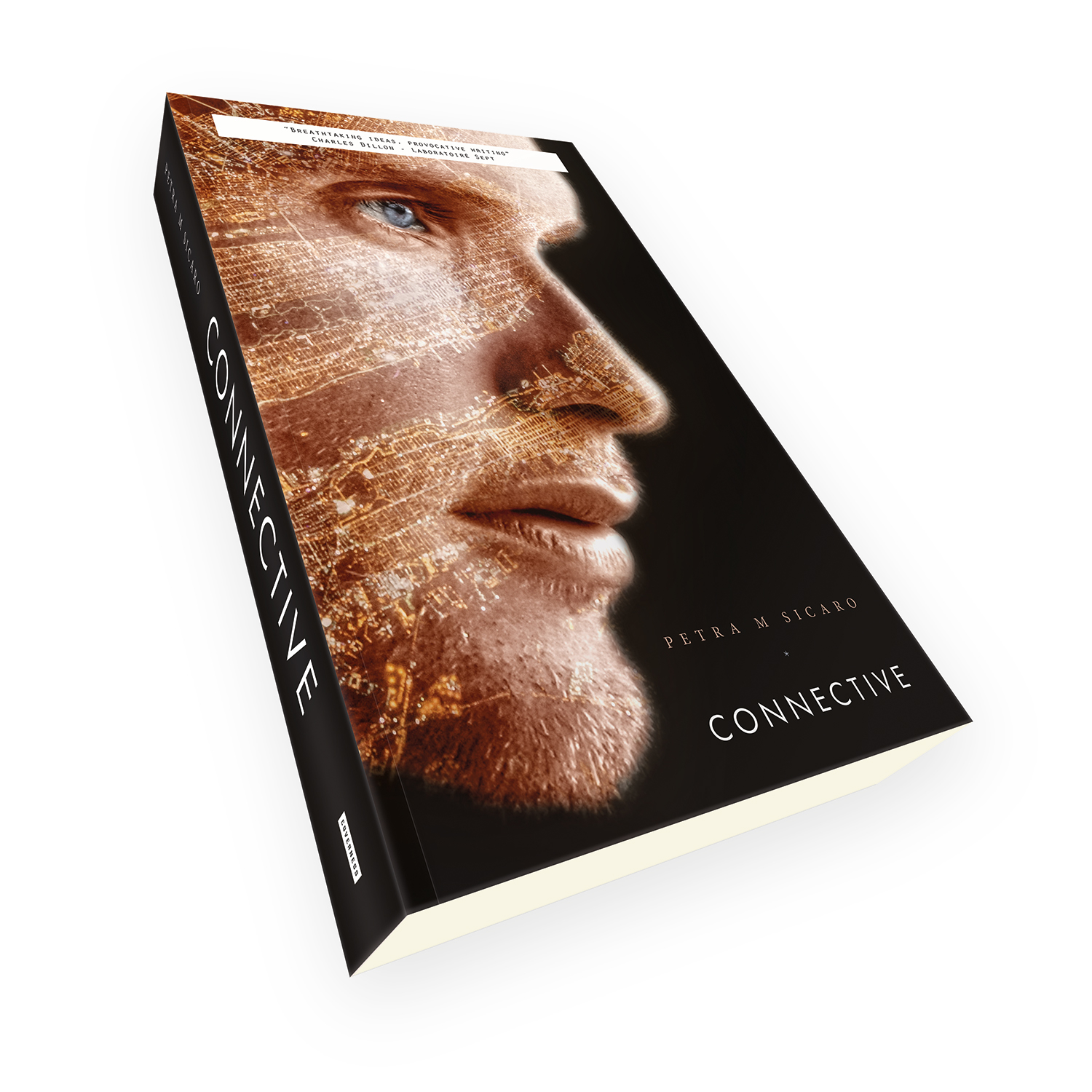 'Connective' is a bespoke cover design for a modern cyber-themed scifi novel. The book cover was designed by Mark Thomas, of coverness.com. To find out more about my book design services, please visit www.coverness.com.