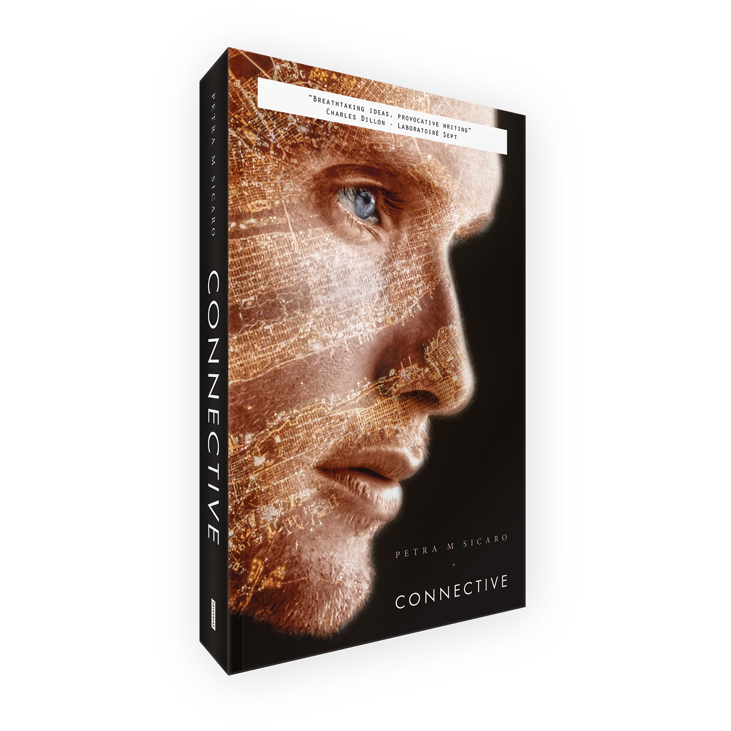 'Connective' is a bespoke cover design for a modern cyber-themed scifi novel. The book cover was designed by Mark Thomas, of coverness.com. To find out more about my book design services, please visit www.coverness.com.