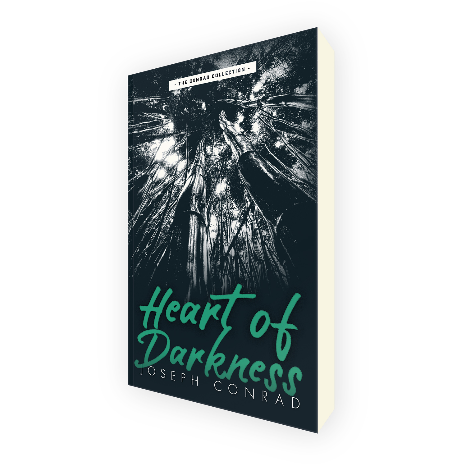 'Heart of Darkness' is a bespoke cover design for the classic novel by Joseph Conrad. The book cover was designed by Mark Thomas, of coverness.com. To find out more about my book design services, please visit www.coverness.com.