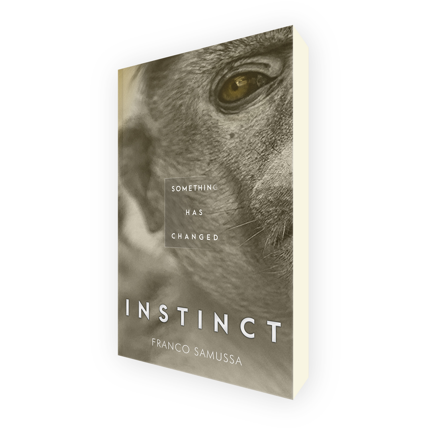 'Instinct' is a bespoke cover design for a modern eco-thriller novel. The book cover was designed by Mark Thomas, of coverness.com. To find out more about my book design services, please visit www.coverness.com.