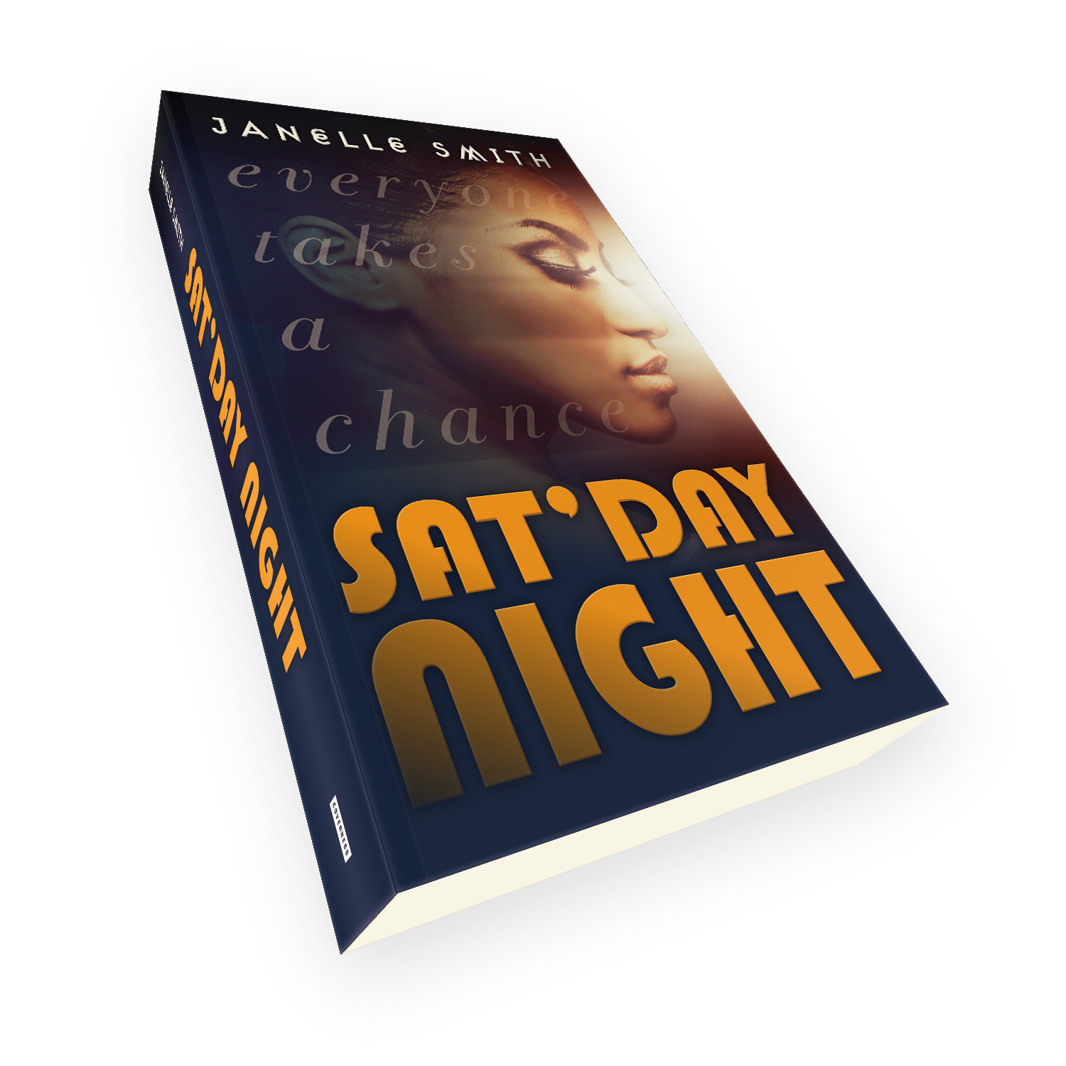 'Sat'Day Night' is a bespoke cover design for a modern dramatic novel. The book cover was designed by Mark Thomas, of coverness.com. To find out more about my book design services, please visit www.coverness.com.