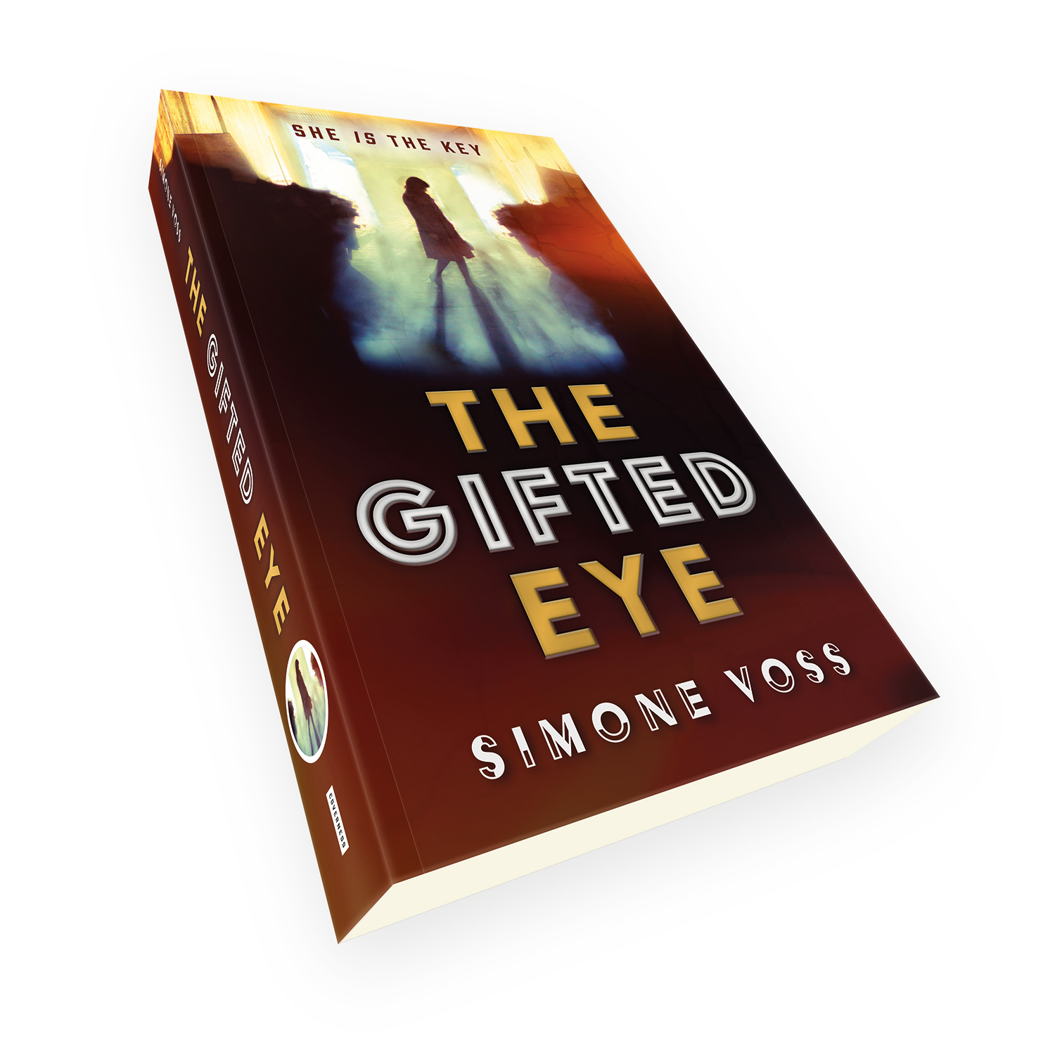 'The Gifted Eye' is a bespoke cover design for a modern paranormal thriller novel. The book cover was designed by Mark Thomas, of coverness.com. To find out more about my book design services, please visit www.coverness.com.