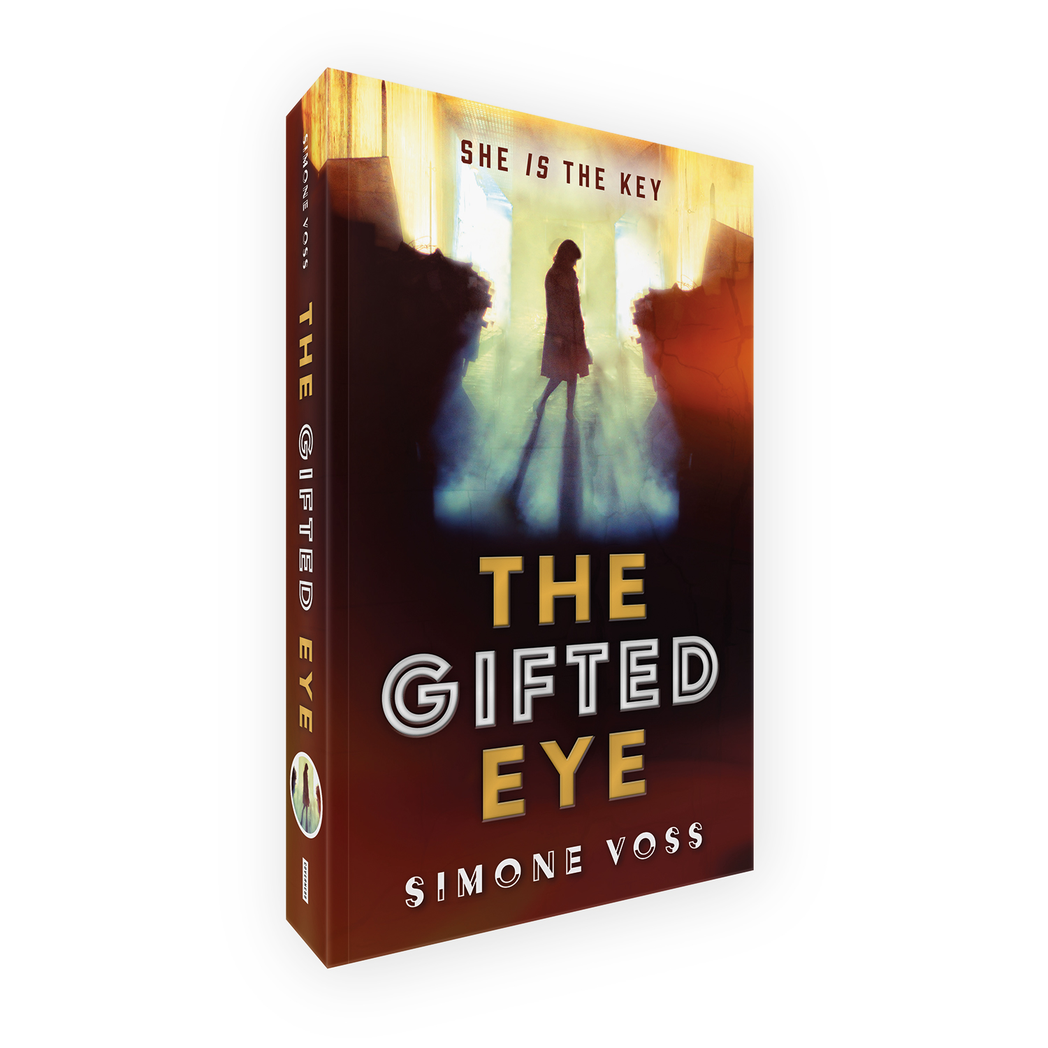 'The Gifted Eye' is a bespoke cover design for a modern paranormal thriller novel. The book cover was designed by Mark Thomas, of coverness.com. To find out more about my book design services, please visit www.coverness.com.