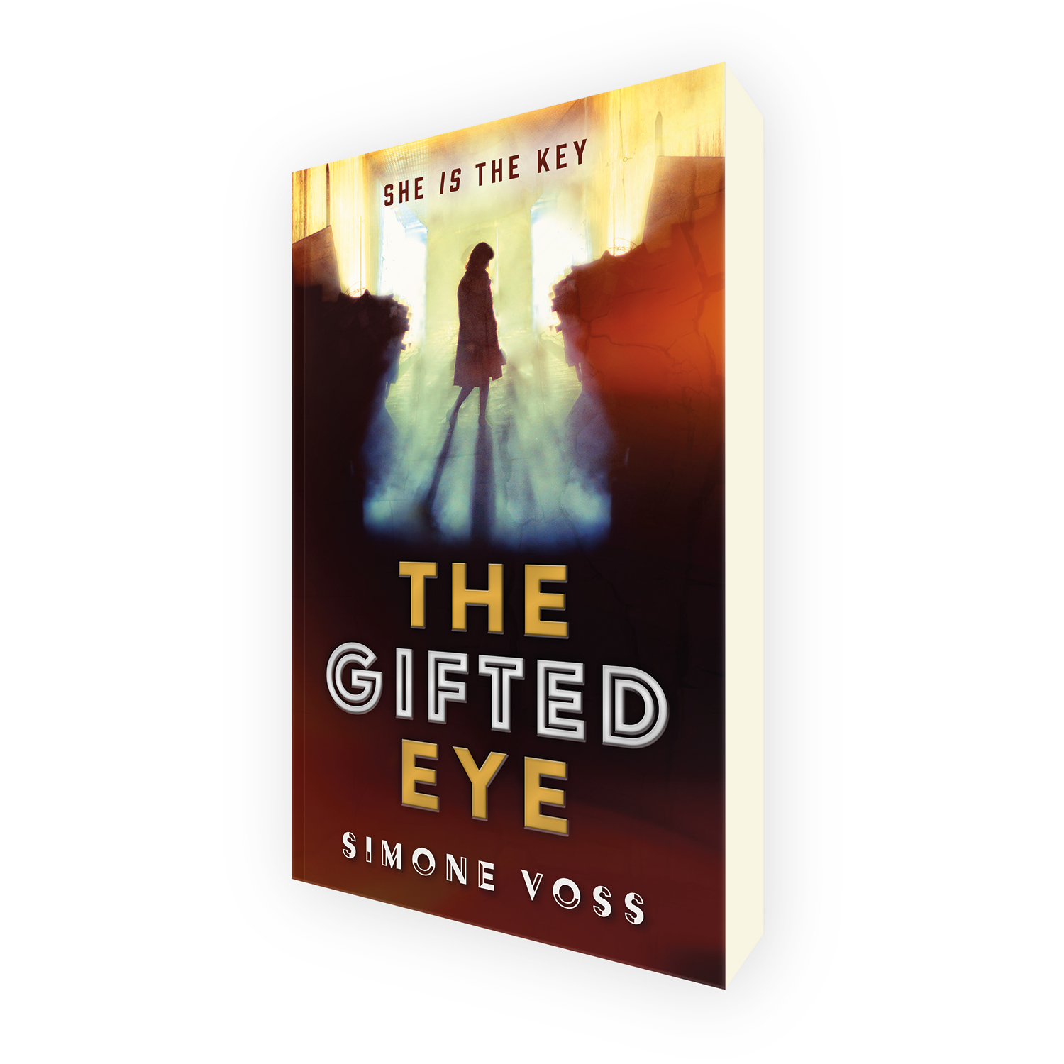 'The Gifted Eye' is a bespoke cover design for a modern paranormal thriller novel. The book cover was designed by Mark Thomas, of coverness.com. To find out more about my book design services, please visit www.coverness.com.