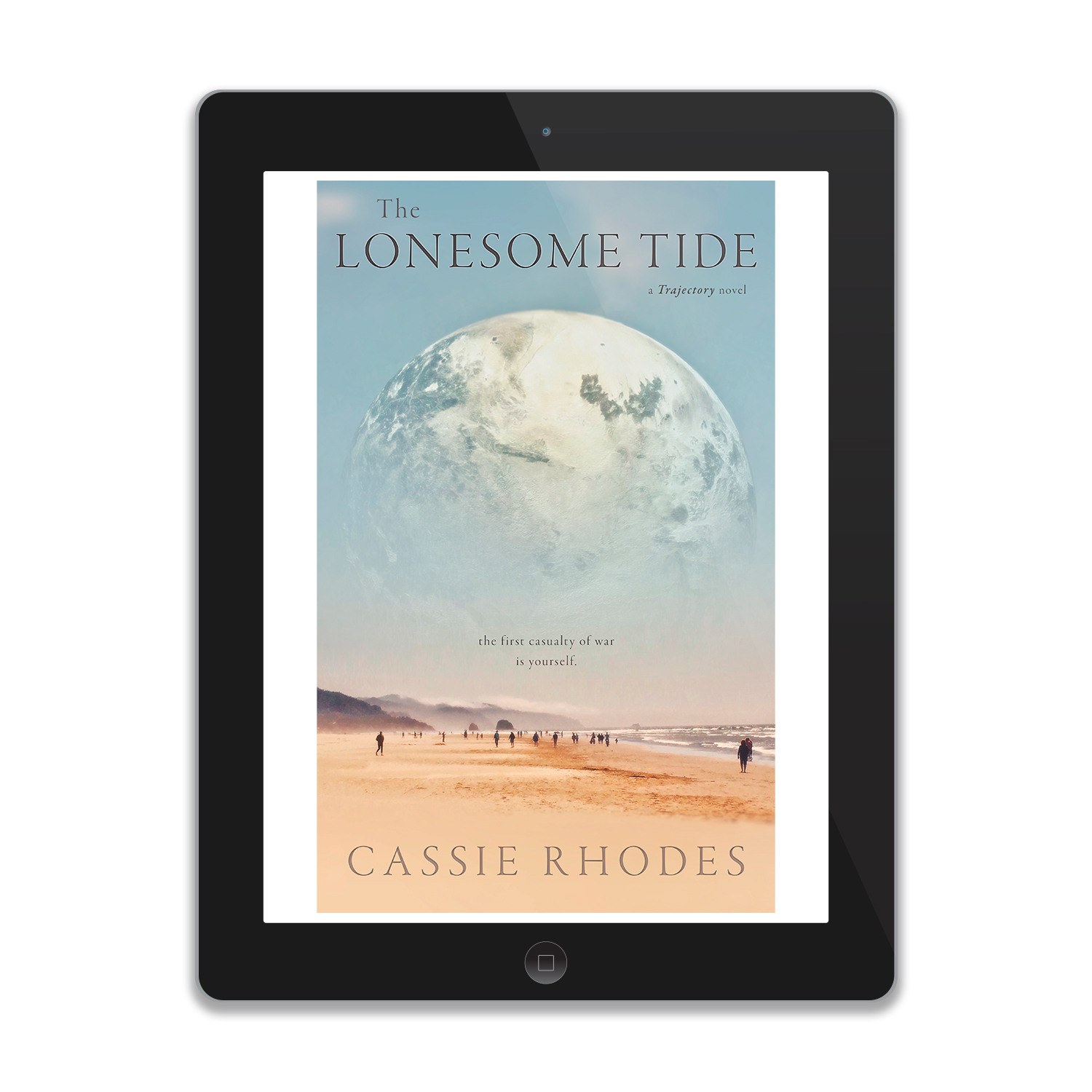 'The Lonesome Tide' is a reflective scifi novel, by author Cassie Rhodes. The book cover was designed by Mark Thomas, of coverness.com. To find out more about my book design services, please visit www.coverness.com.