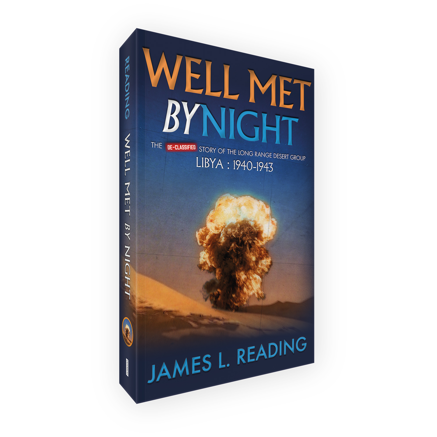 'Well Met By Night' is a bespoke cover design for a military history book. The book cover was designed by Mark Thomas, of coverness.com. To find out more about my book design services, please visit www.coverness.com.