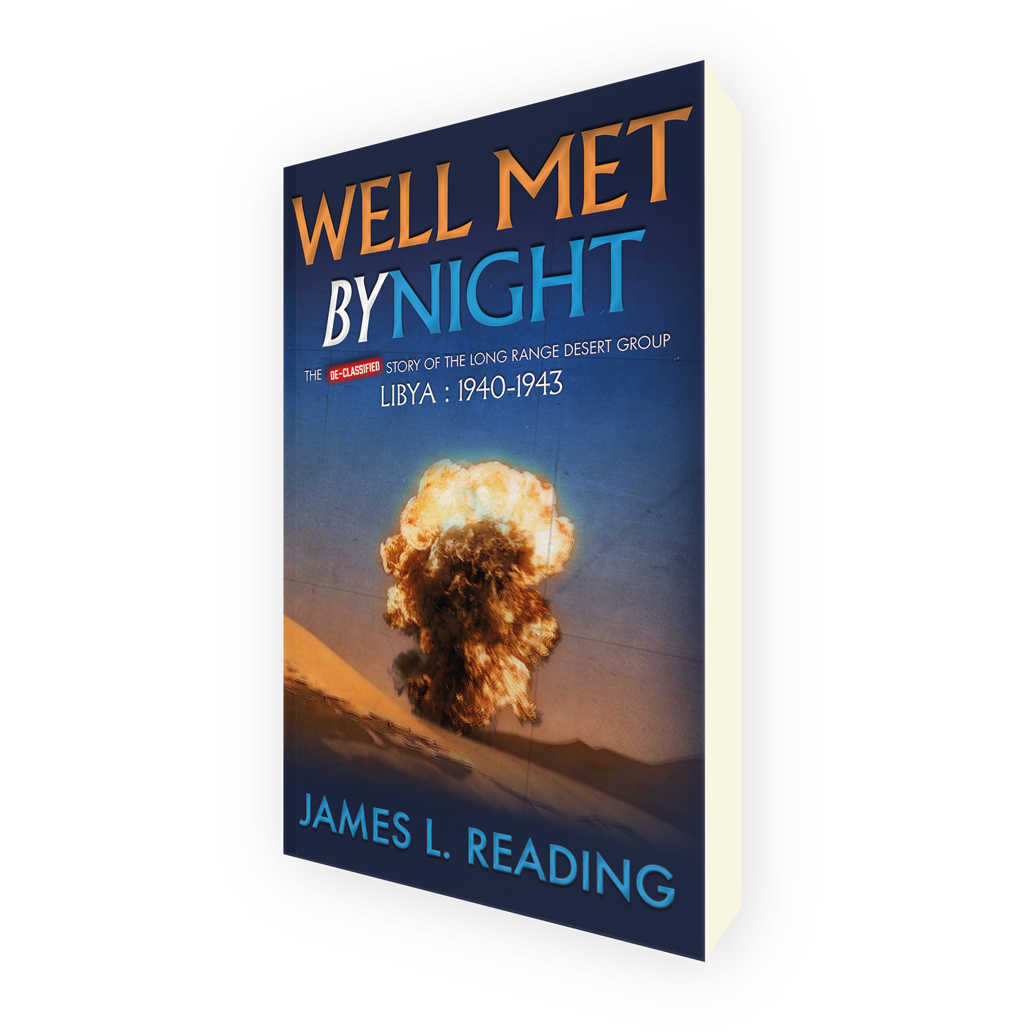 'Well Met By Night' is a bespoke cover design for a military history book. The book cover was designed by Mark Thomas, of coverness.com. To find out more about my book design services, please visit www.coverness.com.