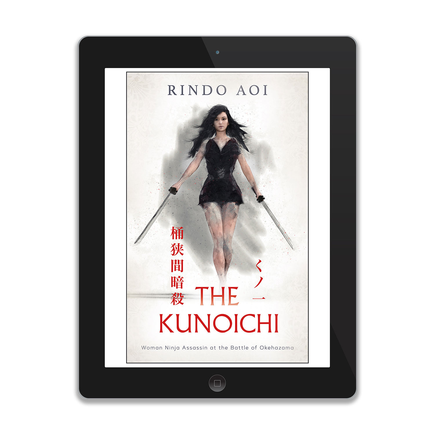 'The Kunoichi' is a sweeping Jpanese historical fantasy, by Rindo Aoi. The book cover was designed by Mark Thomas, of coverness.com. To find out more about my book design services, please visit www.coverness.com.