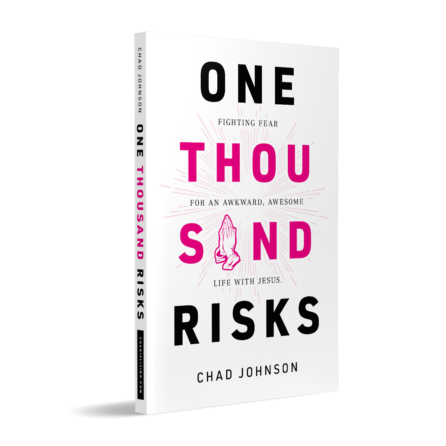 'One Thousand Risks' is an inspiring book about living a faith based life, by Chad Johnson. The book cover and interior were designed by Mark Thomas, of coverness.com. To find out more about my book design services, please visit www.coverness.com.