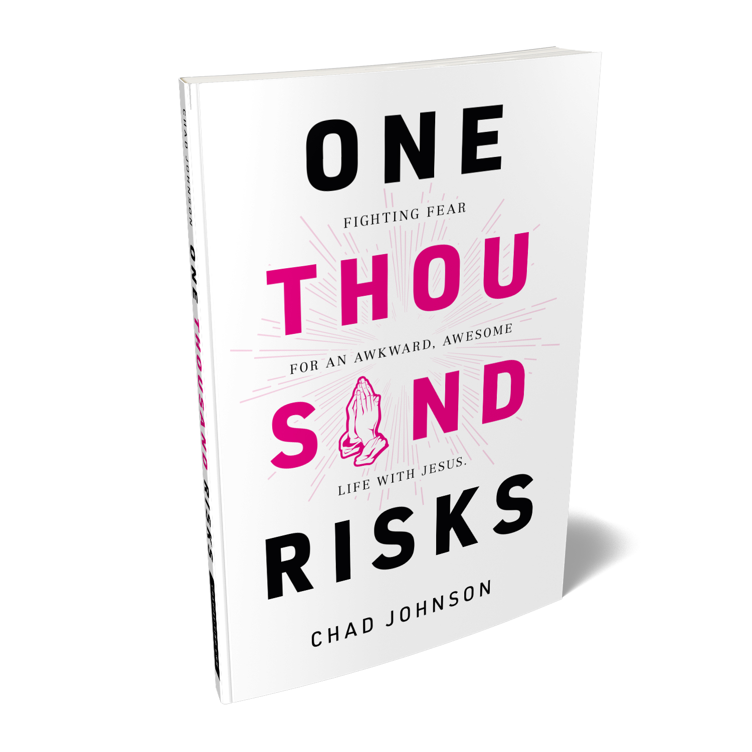 'One Thousand Risks' is an inspiring book about living a faith based life, by Chad Johnson. The book cover and interior were designed by Mark Thomas, of coverness.com. To find out more about my book design services, please visit www.coverness.com.