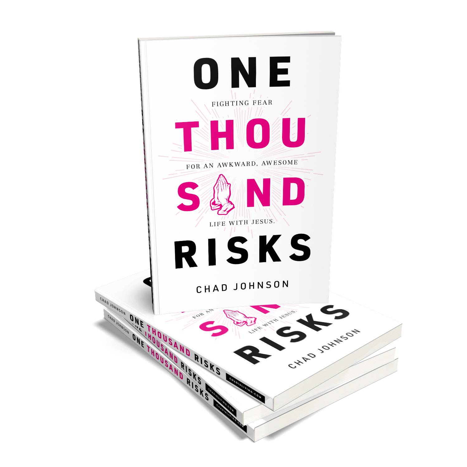 'One Thousand Risks' is an inspiring book about living a faith based life, by Chad Johnson. The book cover and interior were designed by Mark Thomas, of coverness.com. To find out more about my book design services, please visit www.coverness.com.