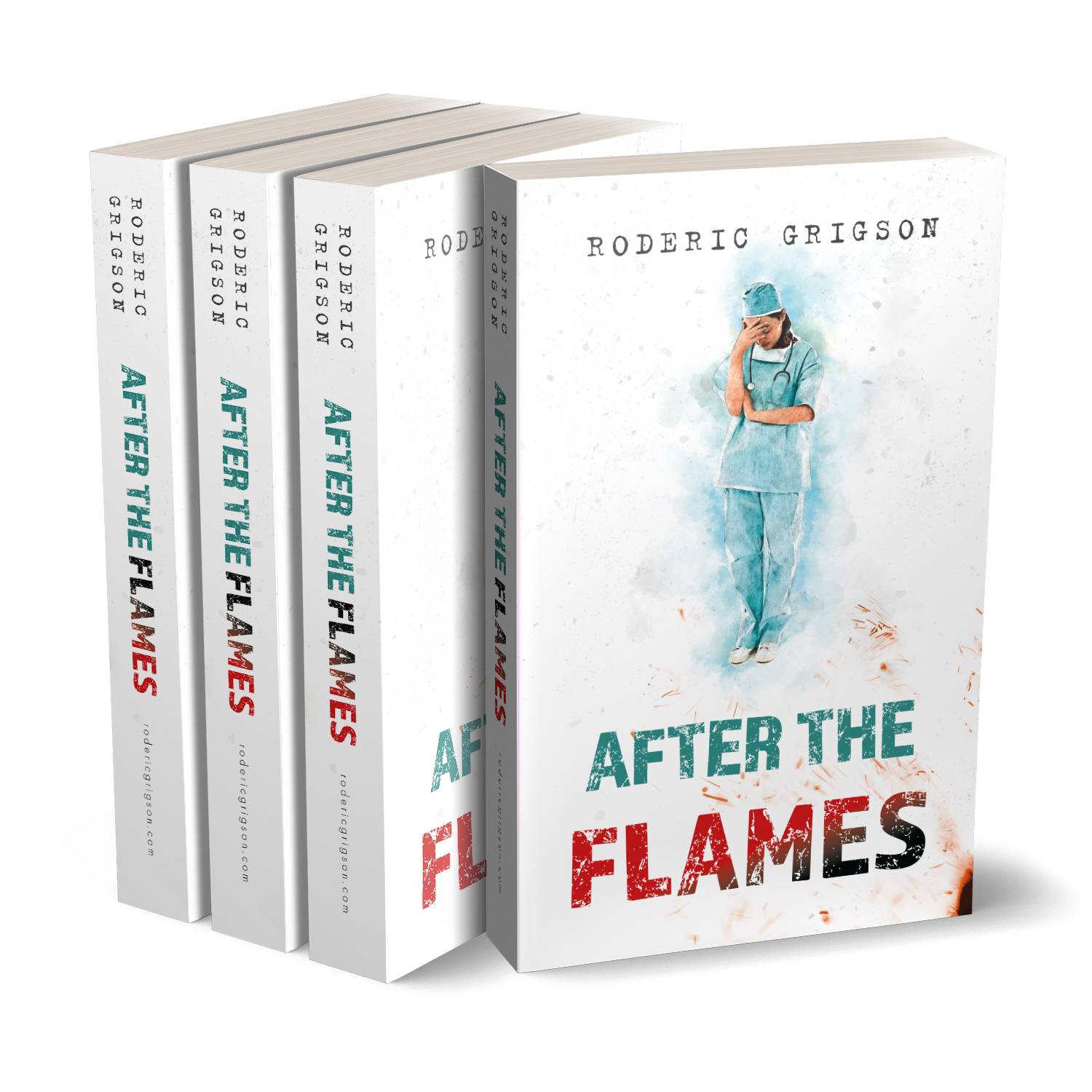 'After The Flames' is realistic dramatic novel by Roderic Grigson, set during the recent Sri Lankan Civil War. The book cover was designed by Mark Thomas, of coverness.com. To find out more about my book design services, please visit www.coverness.com.
