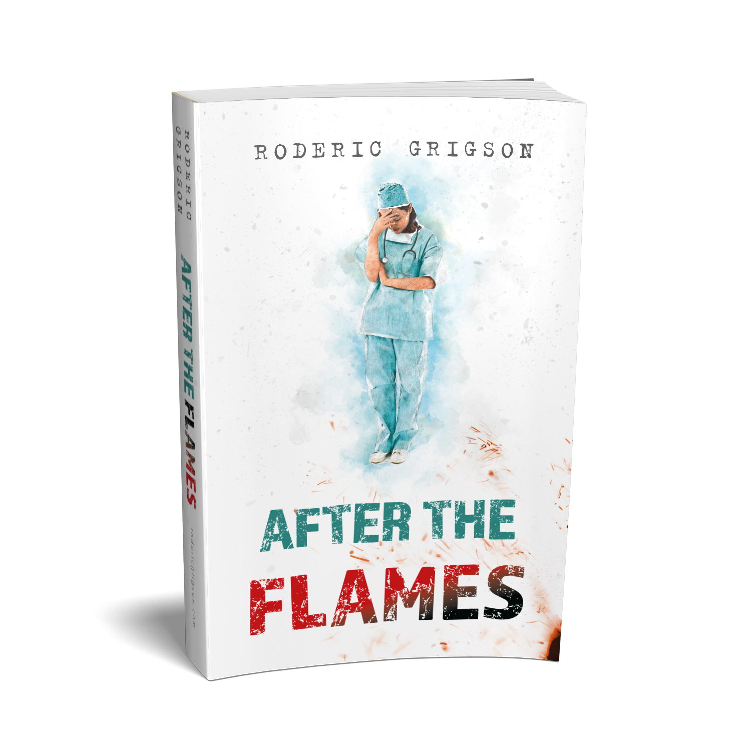 'After The Flames' is realistic dramatic novel by Roderic Grigson, set during the recent Sri Lankan Civil War. The book cover was designed by Mark Thomas, of coverness.com. To find out more about my book design services, please visit www.coverness.com.