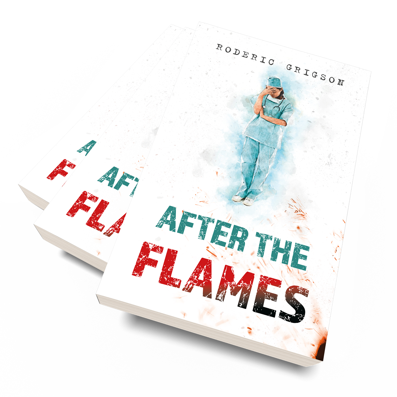 'After The Flames' is realistic dramatic novel by Roderic Grigson, set during the recent Sri Lankan Civil War. The book cover was designed by Mark Thomas, of coverness.com. To find out more about my book design services, please visit www.coverness.com.