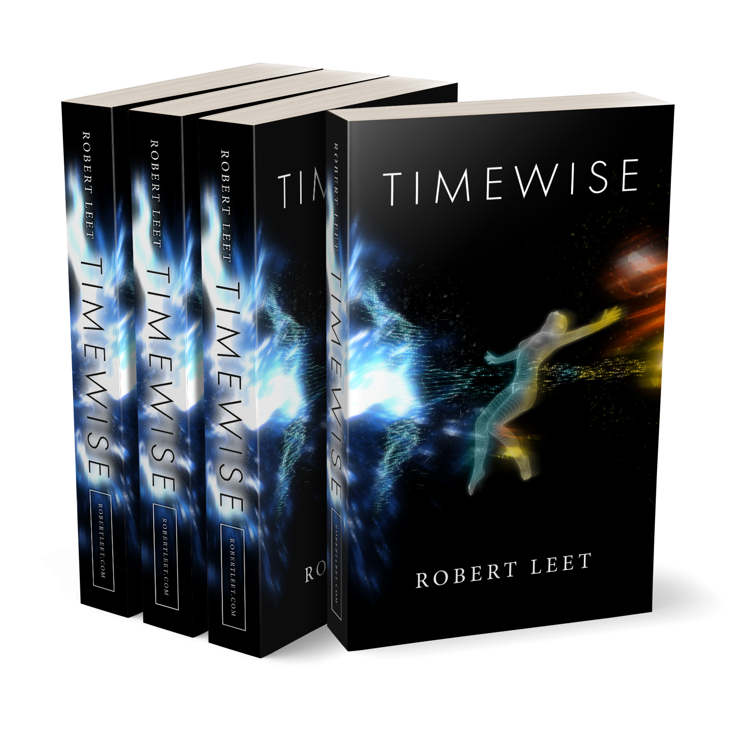 'Timewise' is temporally-fractured scifi novel by author Robert Leet. The book cover was designed by Mark Thomas, of coverness.com. To find out more about my book design services, please visit www.coverness.com.