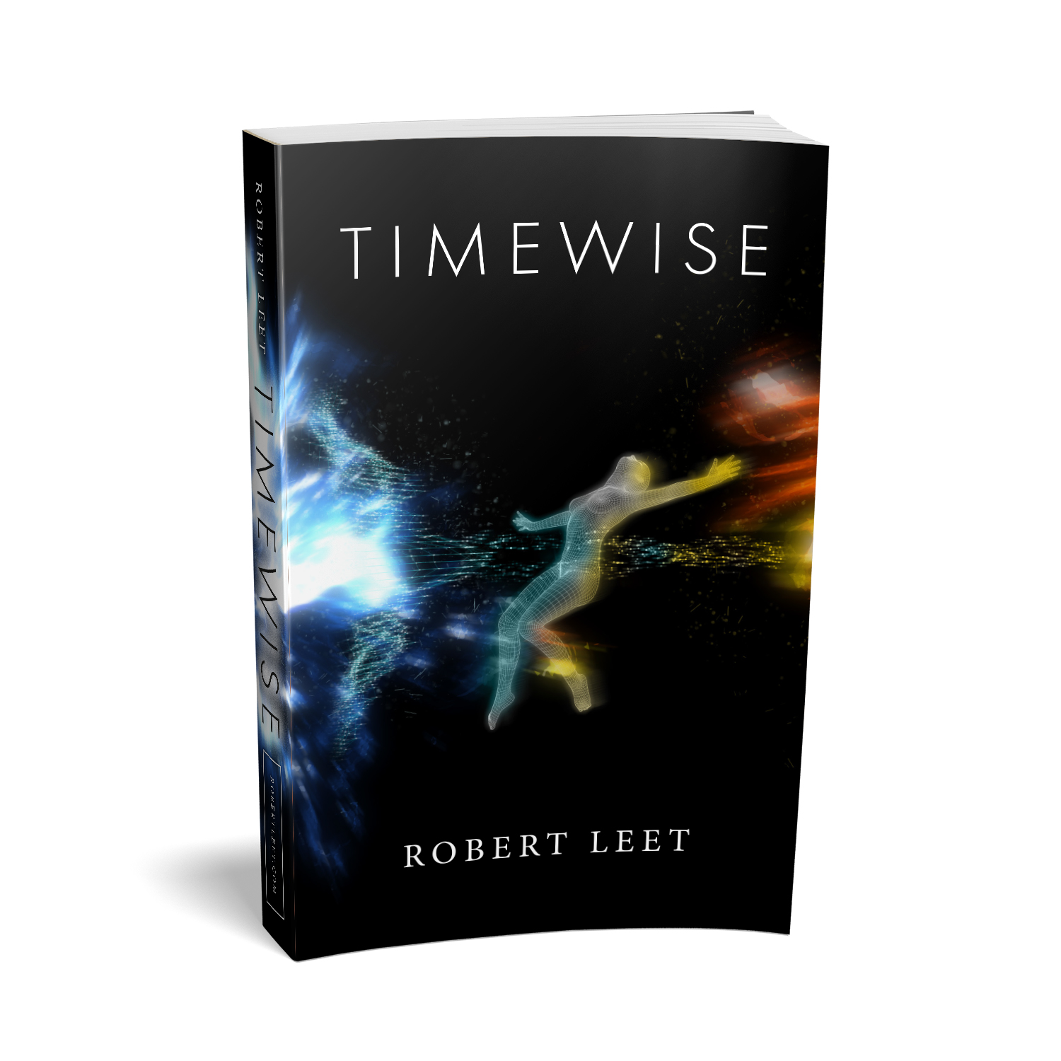 'Timewise' is temporally-fractured scifi novel by author Robert Leet. The book cover was designed by Mark Thomas, of coverness.com. To find out more about my book design services, please visit www.coverness.com.