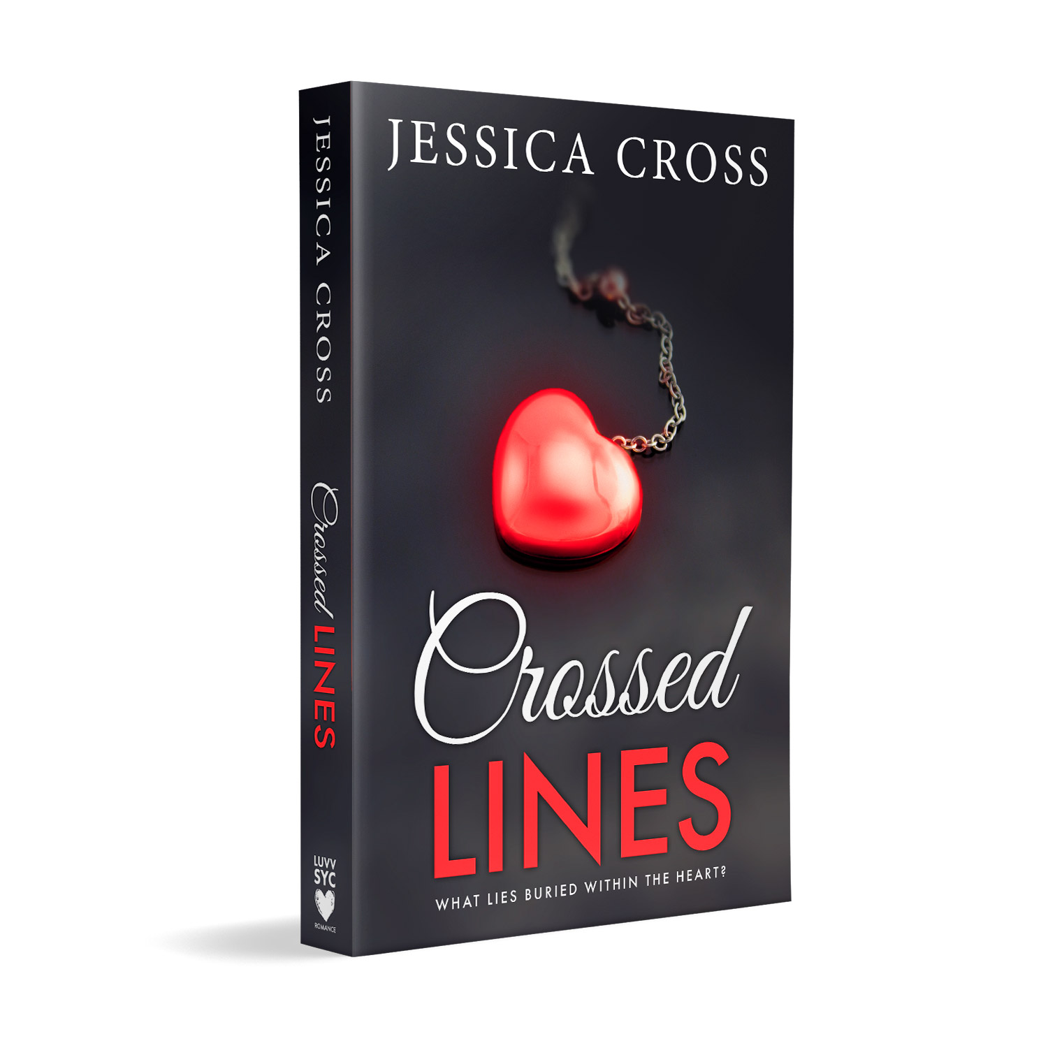 'Crossed Lines' is a dramatically sexy fiction, by Jessica Cross. The book cover and interior were designed by Mark Thomas, of coverness.com. To find out more about my book design services, please visit www.coverness.com.