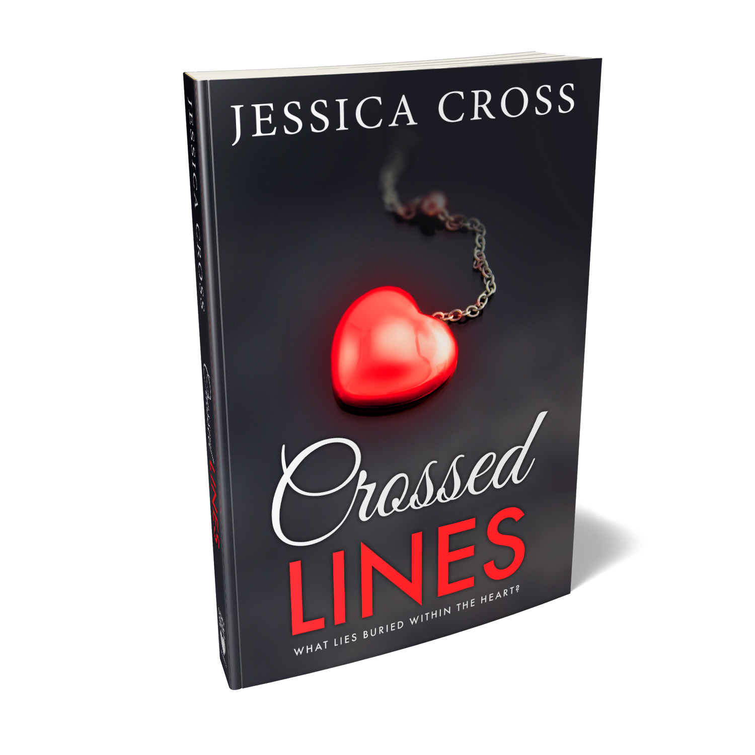 'Crossed Lines' is a dramatically sexy fiction, by Jessica Cross. The book cover and interior were designed by Mark Thomas, of coverness.com. To find out more about my book design services, please visit www.coverness.com.