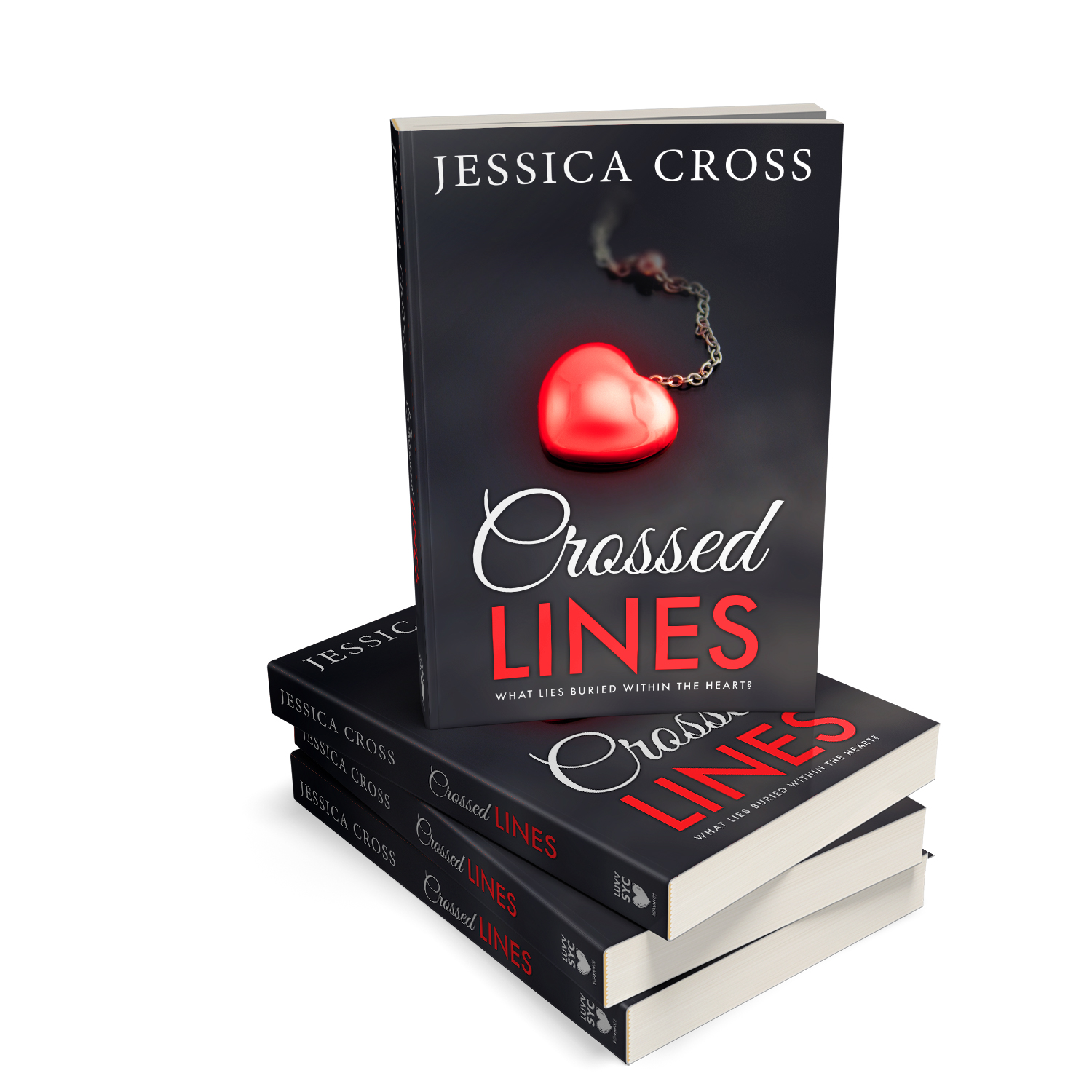 'Crossed Lines' is a dramatically sexy fiction, by Jessica Cross. The book cover and interior were designed by Mark Thomas, of coverness.com. To find out more about my book design services, please visit www.coverness.com.