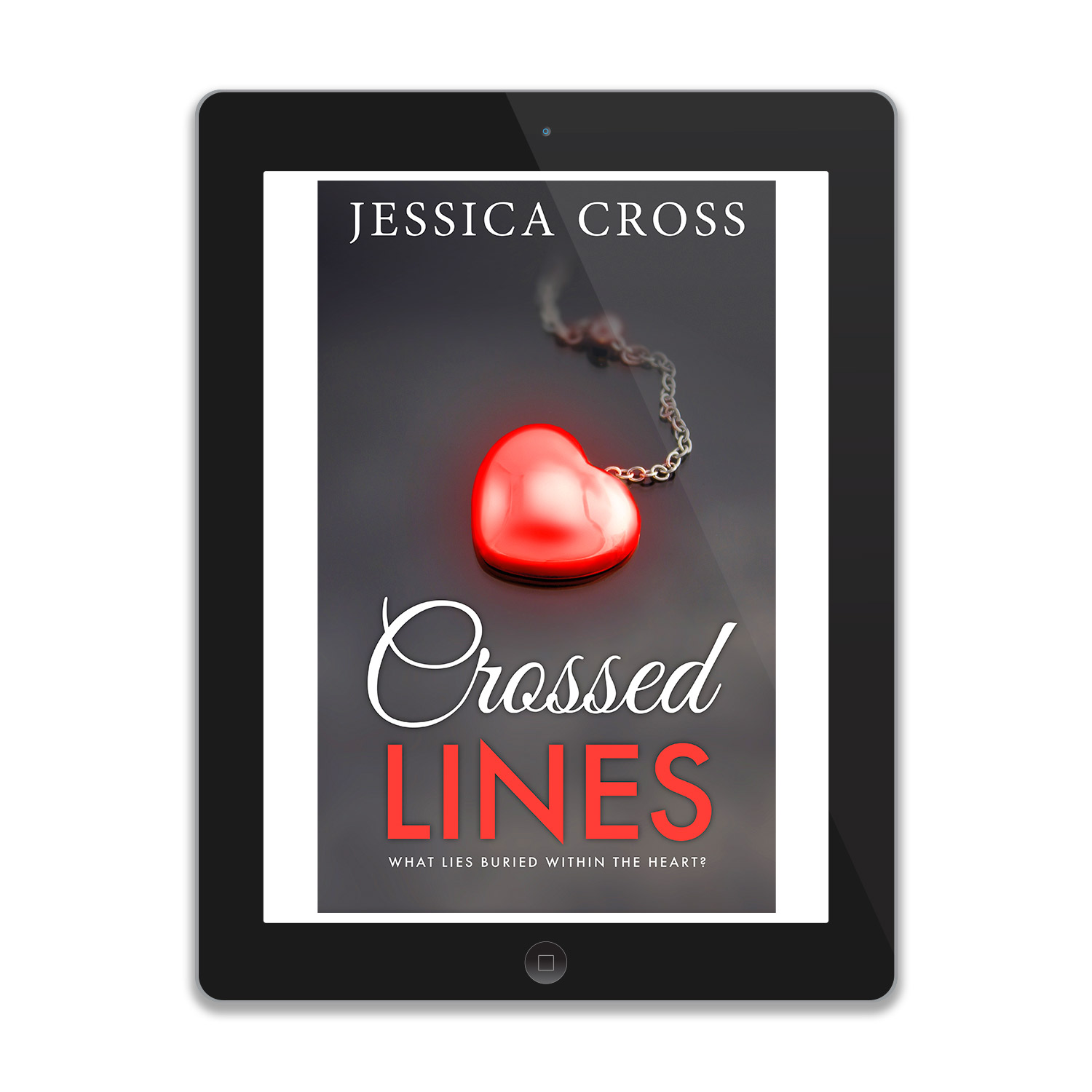 'Crossed Lines' is a dramatically sexy fiction, by Jessica Cross. The book cover and interior were designed by Mark Thomas, of coverness.com. To find out more about my book design services, please visit www.coverness.com.