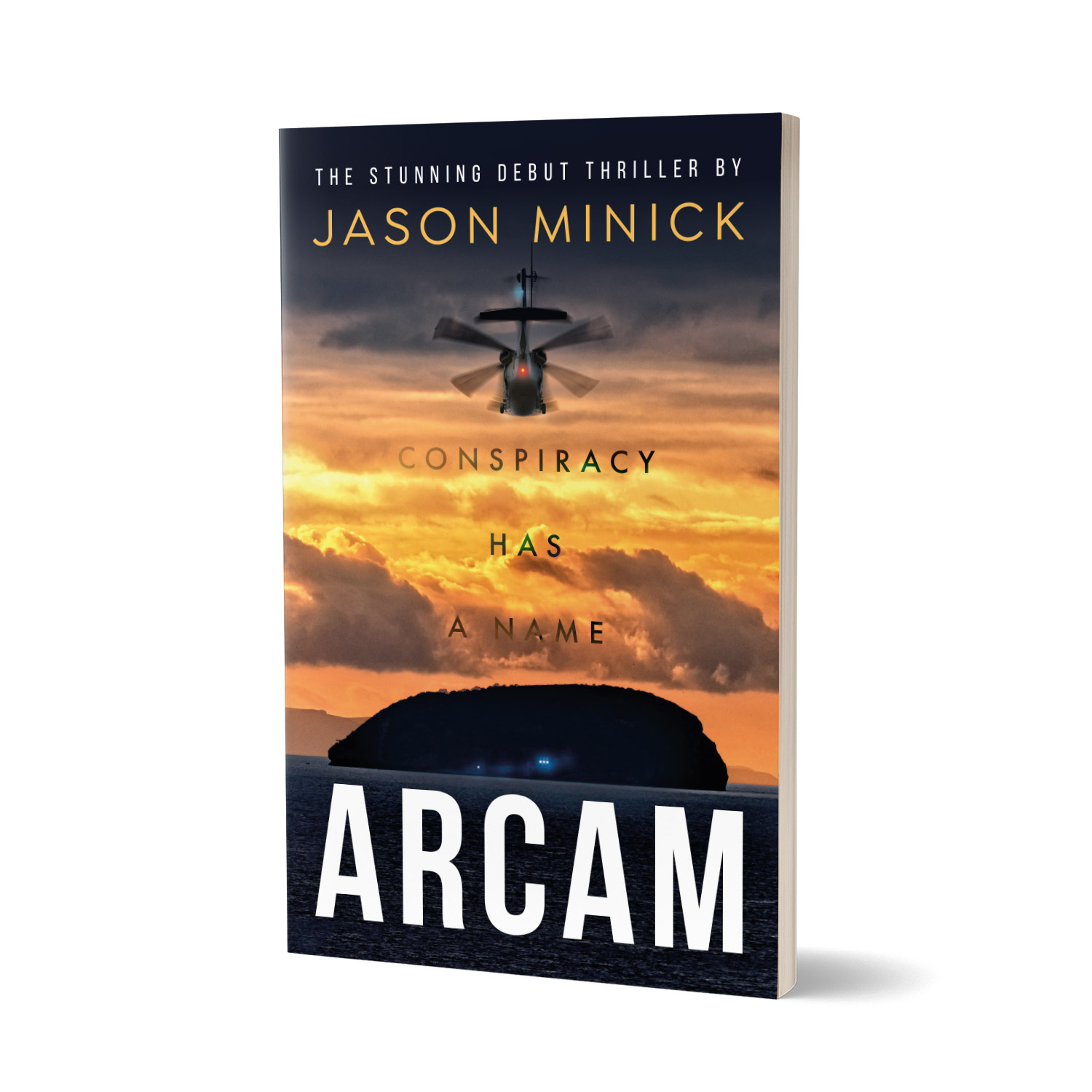 'ARCAM' is a mystery thriller on an epic scale, by Jason Minick. The book cover and interior were designed by Mark Thomas, of coverness.com. To find out more about my book design services, please visit www.coverness.com.