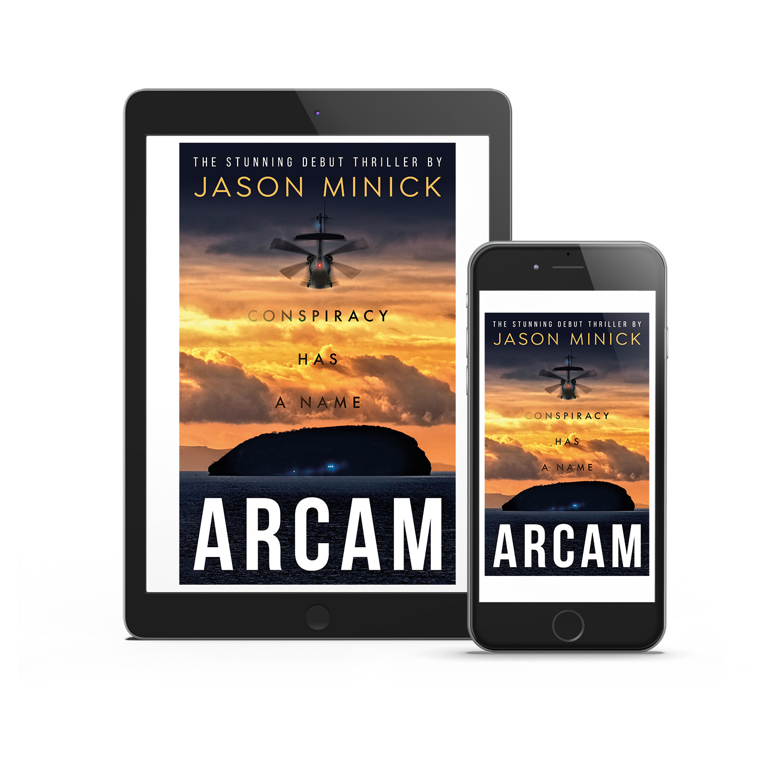'ARCAM' is a mystery thriller on an epic scale, by Jason Minick. The book cover and interior were designed by Mark Thomas, of coverness.com. To find out more about my book design services, please visit www.coverness.com.