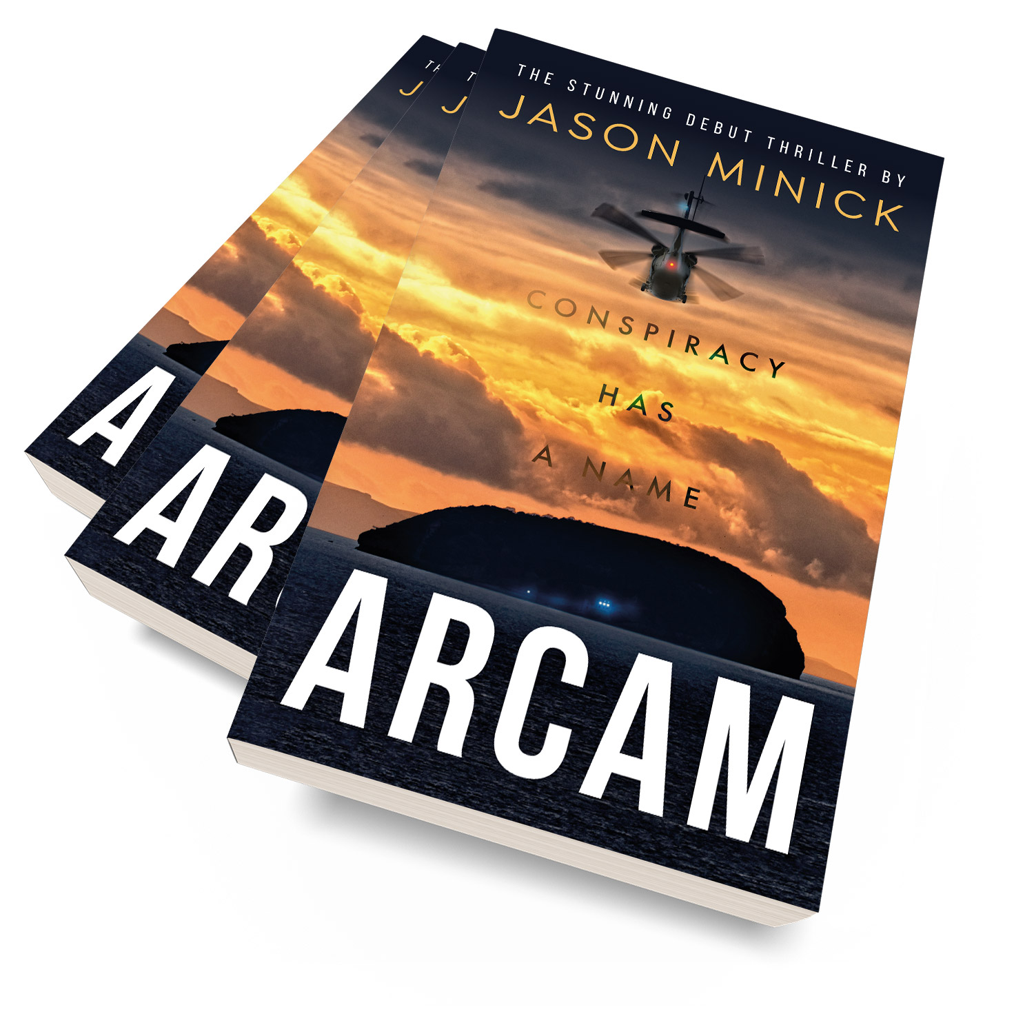 'ARCAM' is a mystery thriller on an epic scale, by Jason Minick. The book cover and interior were designed by Mark Thomas, of coverness.com. To find out more about my book design services, please visit www.coverness.com.