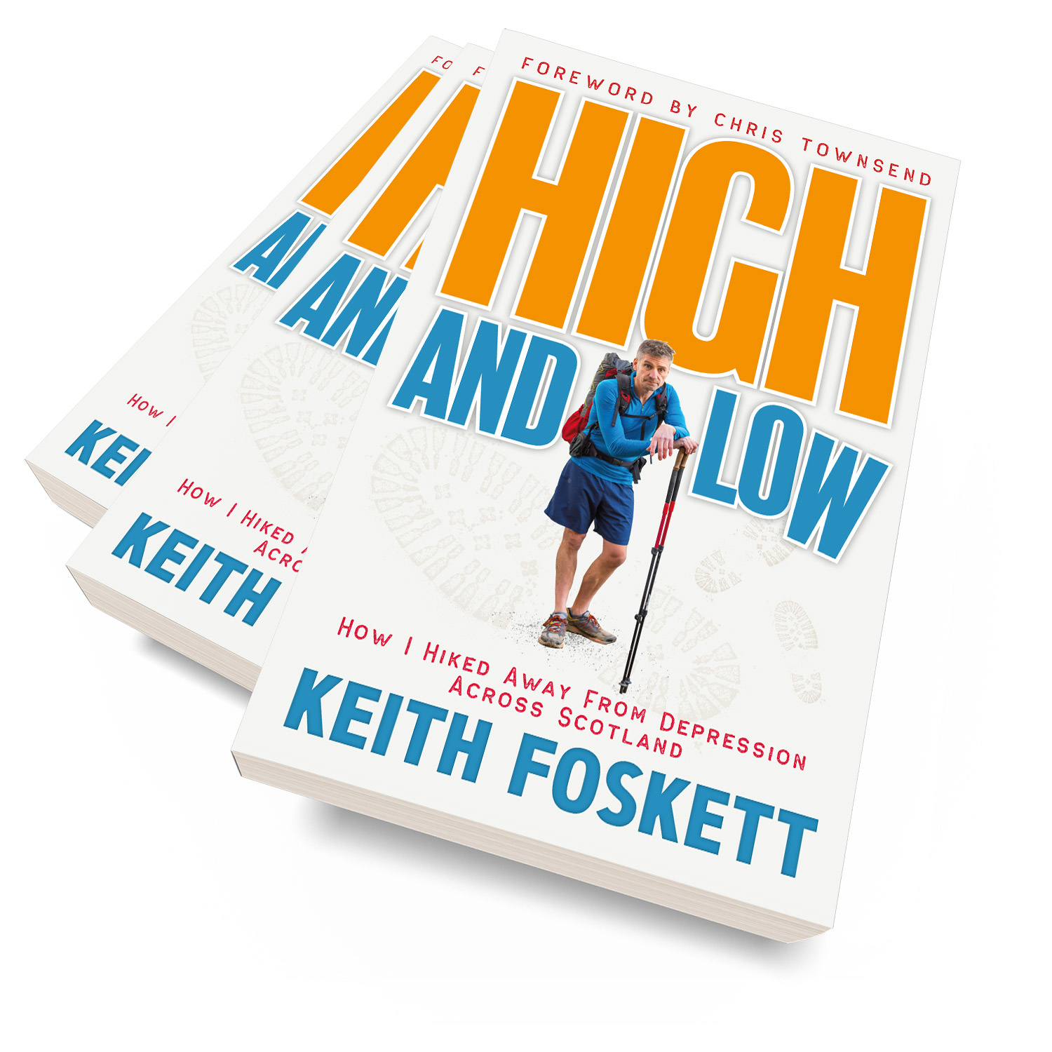 'High and Low' is a humorous and touching walking memoir, by Keith Foskett. The book cover was designed by Mark Thomas, of coverness.com. To find out more about my book design services, please visit www.coverness.com.