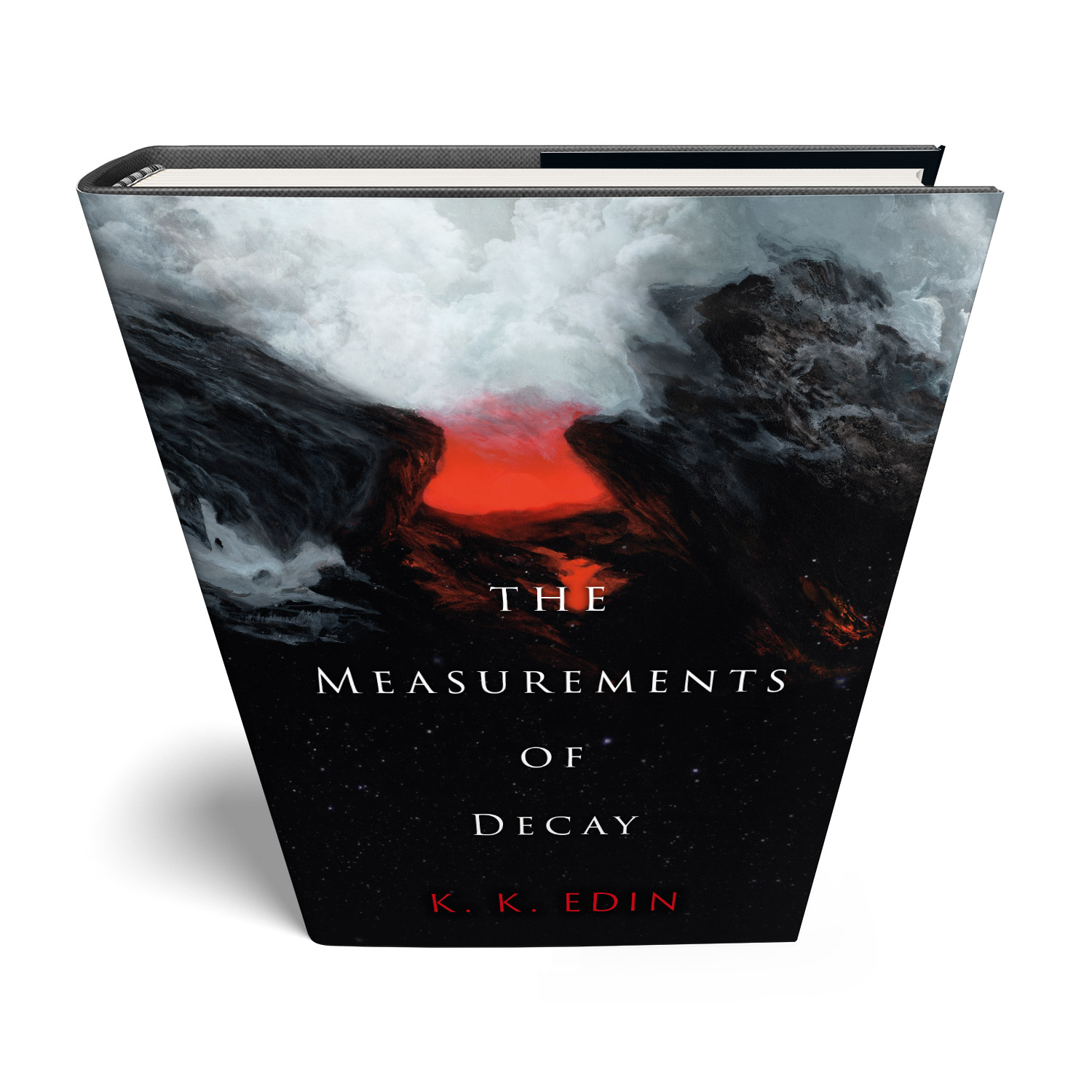 'The Measurements of Decay' is a bespoke cover design for a modern classic scifi novel. The book cover was designed by Mark Thomas, of coverness.com. To find out more about my book design services, please visit www.coverness.com.