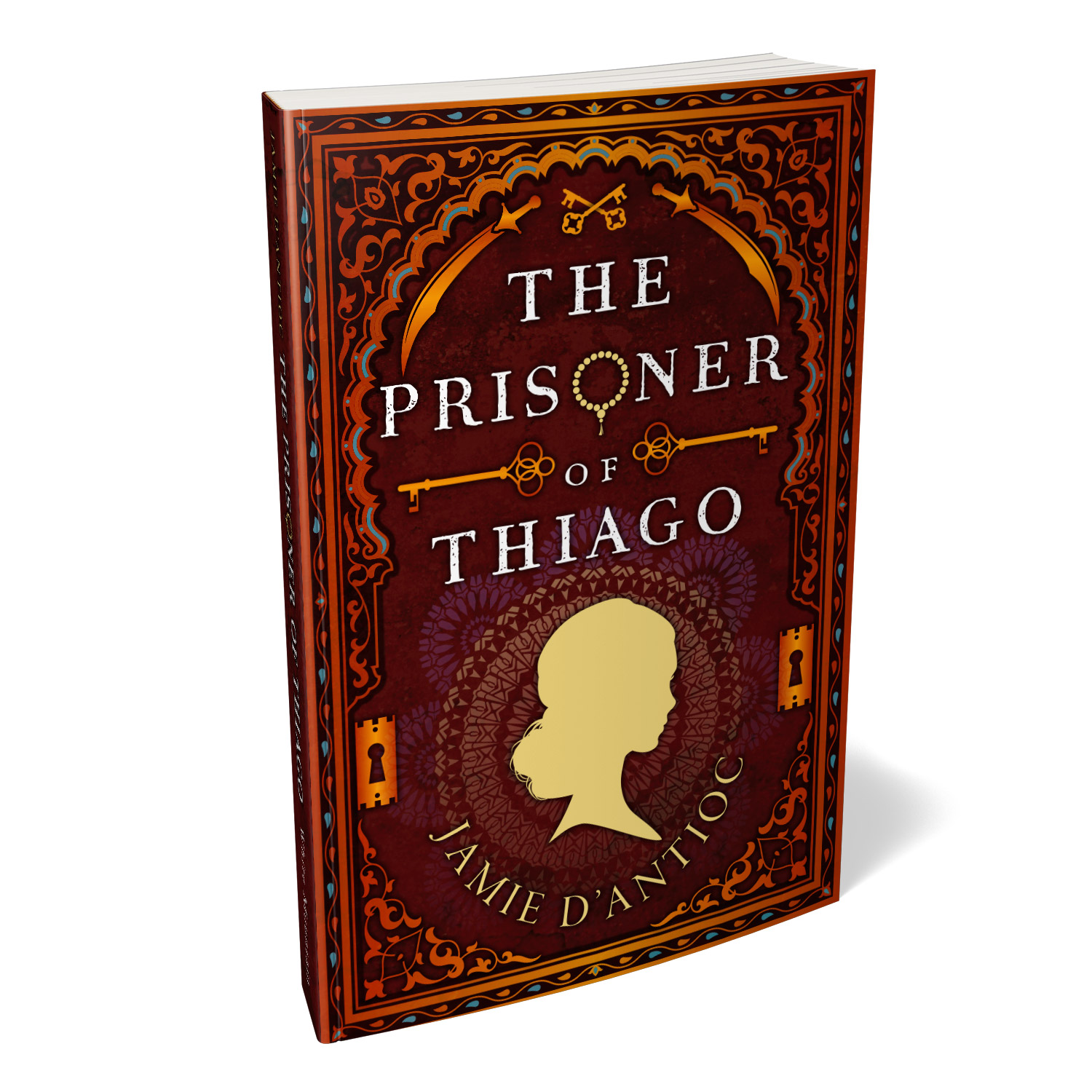 'The Prisoner of Thiago' is a thrilling historical novel, by Jamie D'Antioc. The book cover and interior were designed by Mark Thomas, of coverness.com. To find out more about my book design services, please visit www.coverness.com.