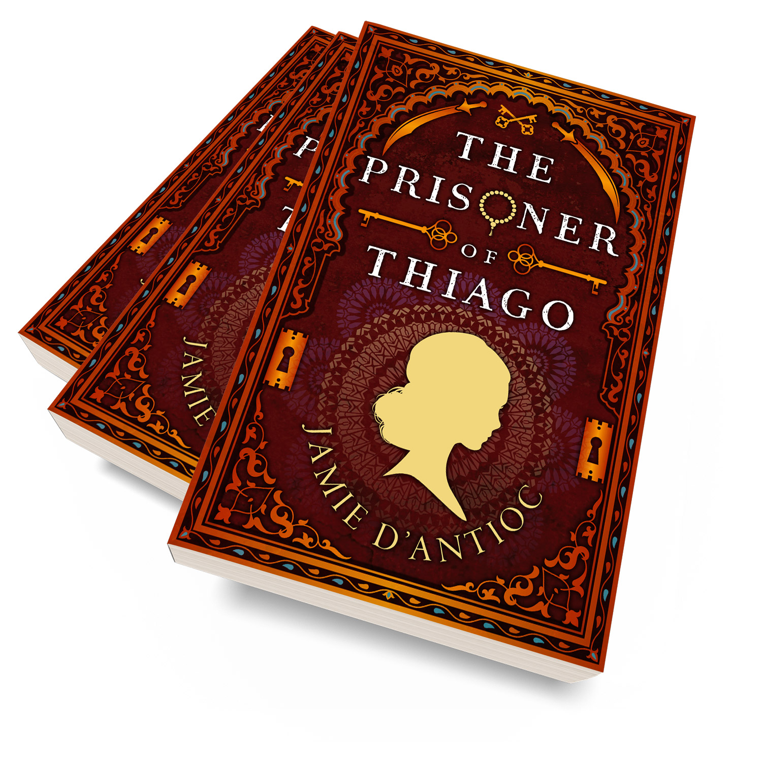 'The Prisoner of Thiago' is a thrilling historical novel, by Jamie D'Antioc. The book cover and interior were designed by Mark Thomas, of coverness.com. To find out more about my book design services, please visit www.coverness.com.