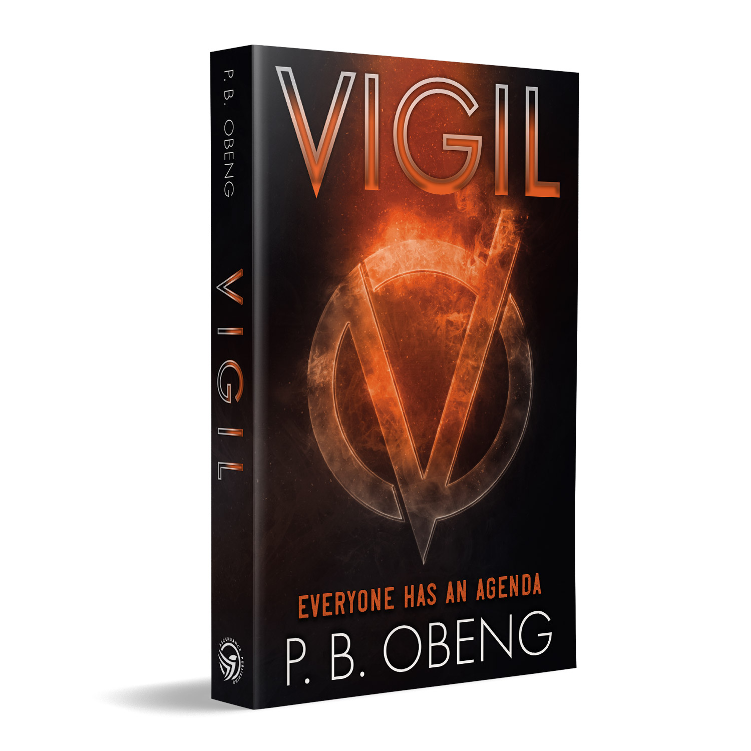 'Vigil' is a superhero-powered sci-fi, by P B Obeng. The book cover and interior were designed by Mark Thomas, of coverness.com. To find out more about my book design services, please visit www.coverness.com.