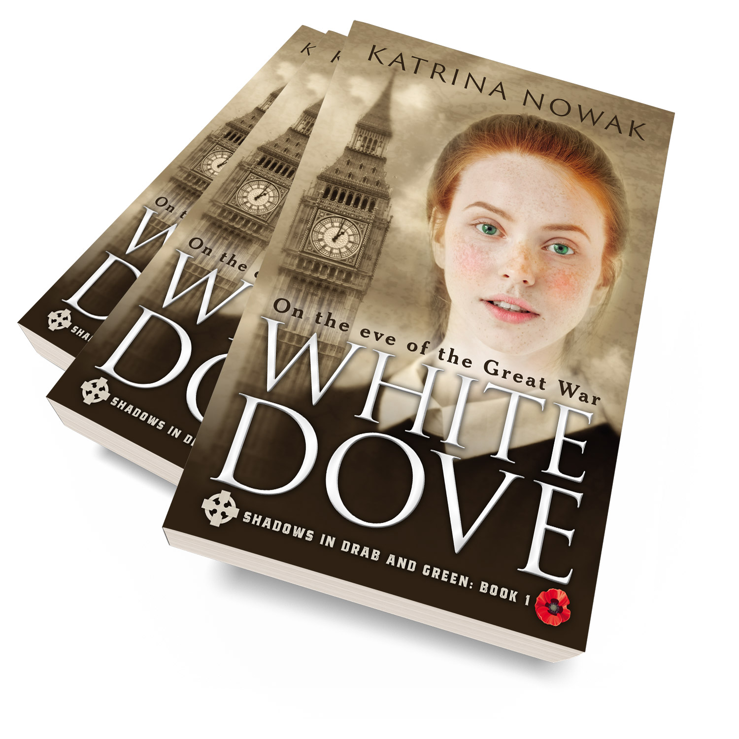 'White Dove' is a sweeping historical novel, set on the eve of WW1, by Katrina Nowak. The book cover and interior were designed by Mark Thomas, of coverness.com. To find out more about my book design services, please visit www.coverness.com.