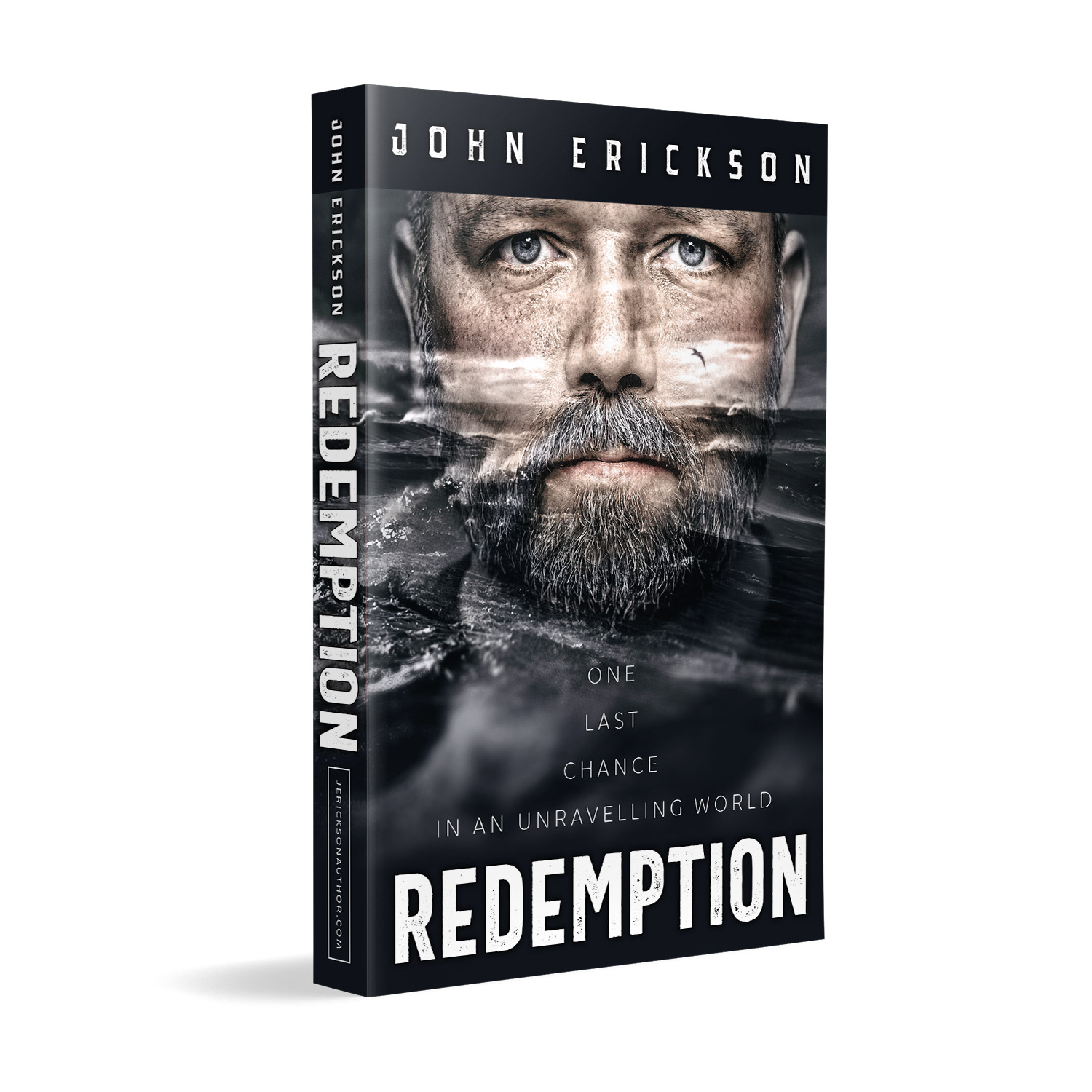 'Redemption' is a unique thriller novel by debut author, John Erickson. The book cover and interior were designed by Mark Thomas, of coverness.com. To find out more about my book design services, please visit www.coverness.com.