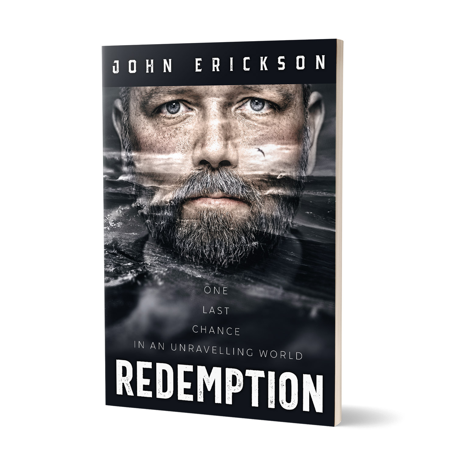 'Redemption' is a unique thriller novel by debut author, John Erickson. The book cover and interior were designed by Mark Thomas, of coverness.com. To find out more about my book design services, please visit www.coverness.com.