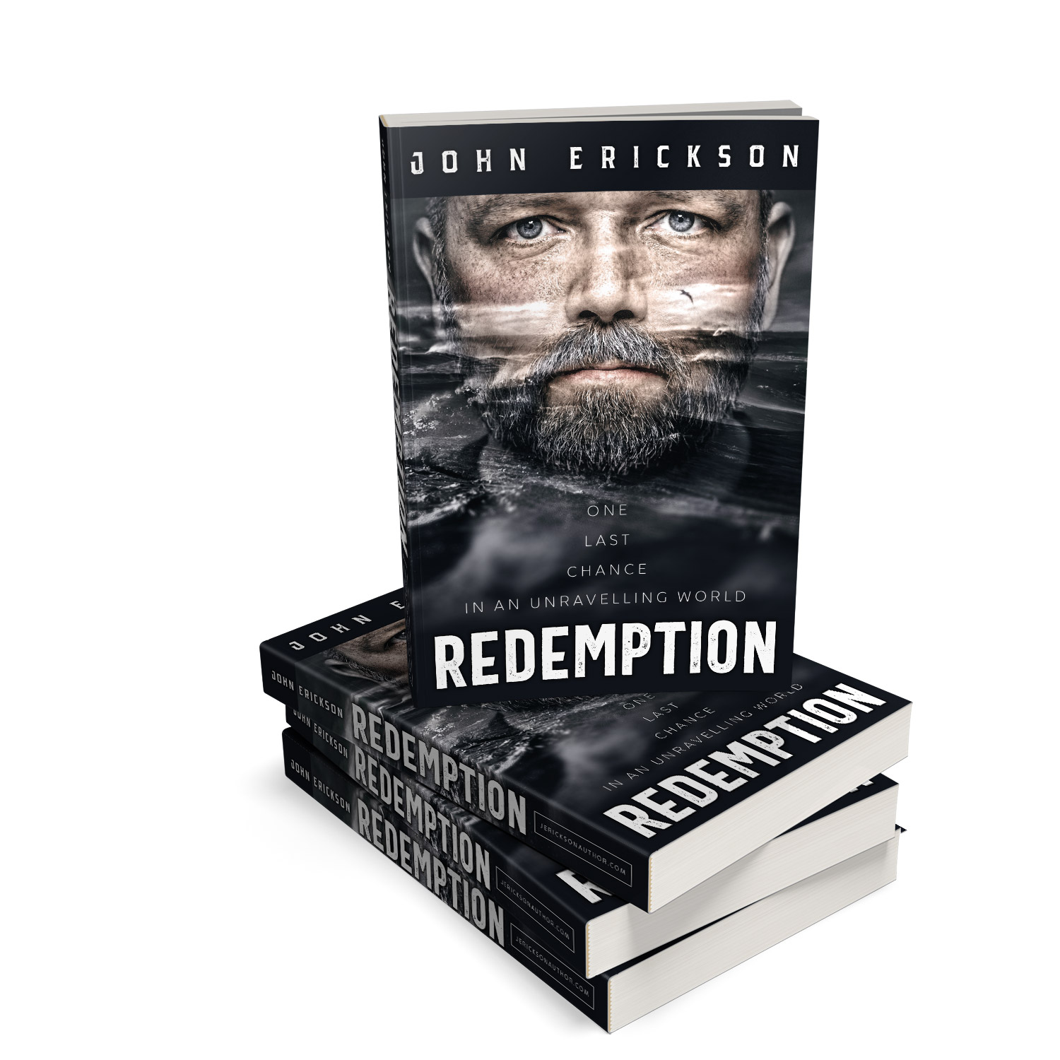 'Redemption' is a unique thriller novel by debut author, John Erickson. The book cover and interior were designed by Mark Thomas, of coverness.com. To find out more about my book design services, please visit www.coverness.com.