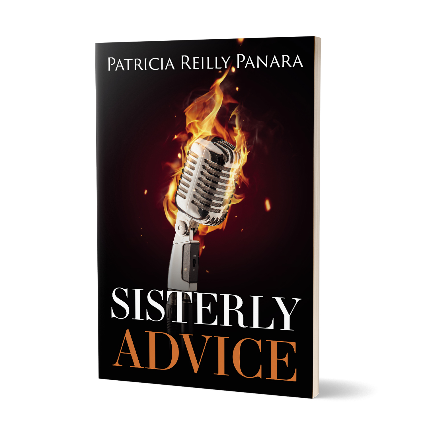'Sisterly Advice' is the fictional, faith-based story of popular Nun DJ. The author is Patricia Reilly Panara. The book cover and interior were designed by Mark Thomas, of coverness.com. To find out more about my book design services, please visit www.coverness.com.