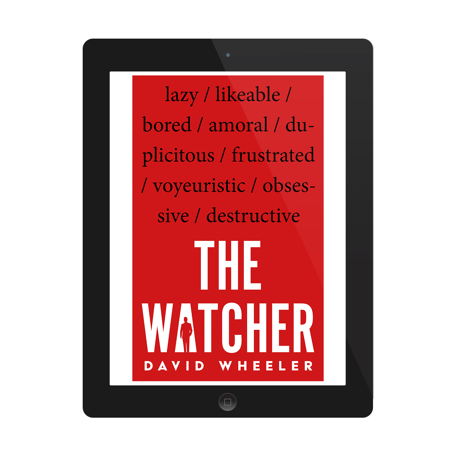 'The Watcher' is a cautionary tale of the perils of voyeurism. The author is David Wheeler. The book cover and interior were designed by Mark Thomas, of coverness.com. To find out more about my book design services, please visit www.coverness.com.