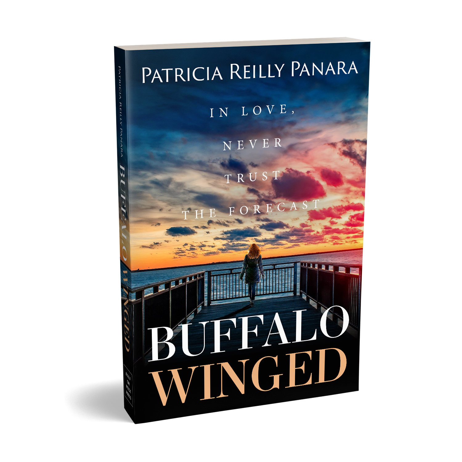 'Buffalo Winged' is a romantic novel, set in upstate New York. The author is Patricia Reilly Panara. The book cover and interior were designed by Mark Thomas, of coverness.com. To find out more about my book design services, please visit www.coverness.com.