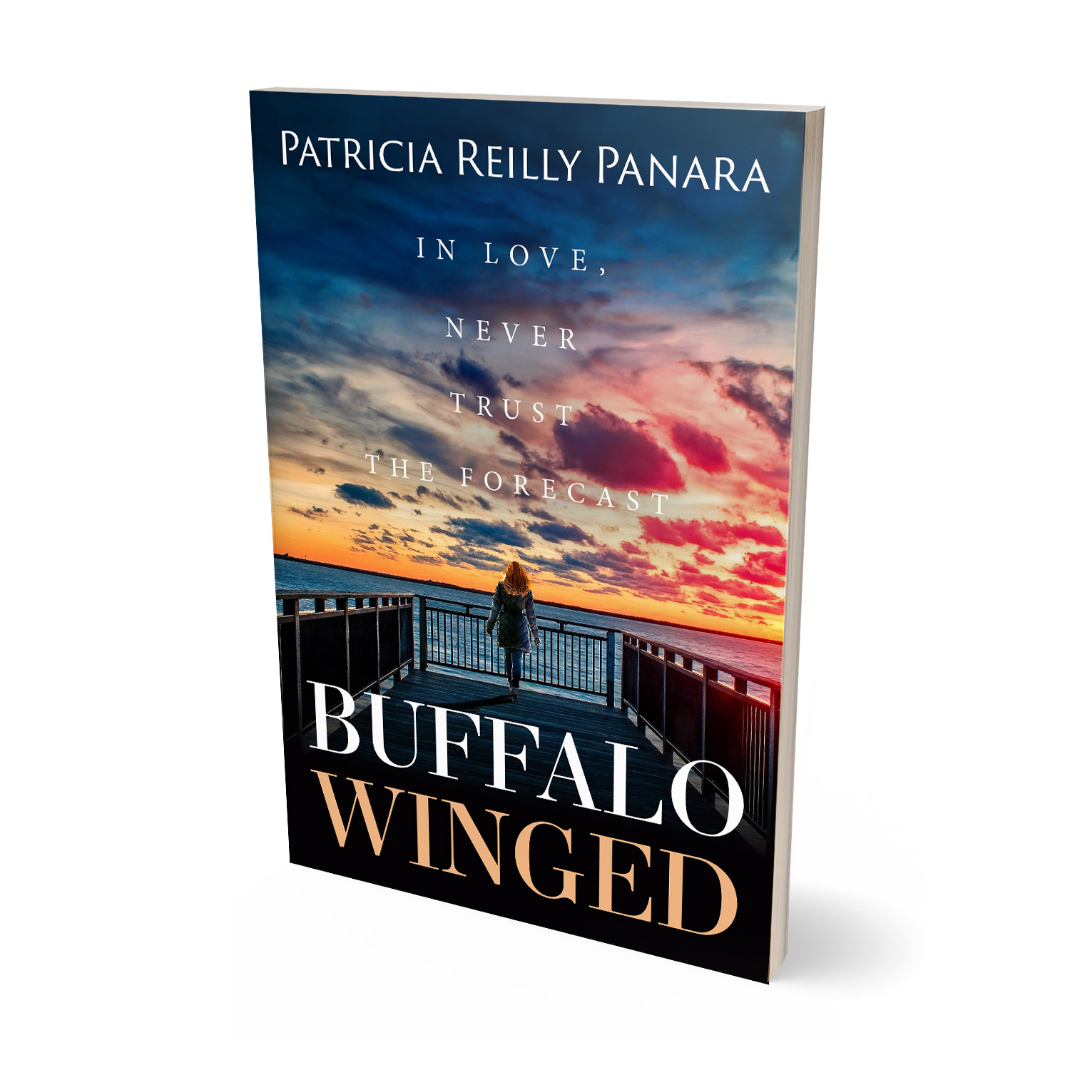 'Buffalo Winged' is a romantic novel, set in upstate New York. The author is Patricia Reilly Panara. The book cover and interior were designed by Mark Thomas, of coverness.com. To find out more about my book design services, please visit www.coverness.com.