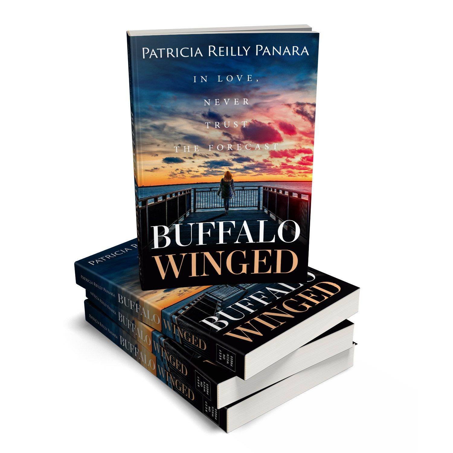 'Buffalo Winged' is a romantic novel, set in upstate New York. The author is Patricia Reilly Panara. The book cover and interior were designed by Mark Thomas, of coverness.com. To find out more about my book design services, please visit www.coverness.com.