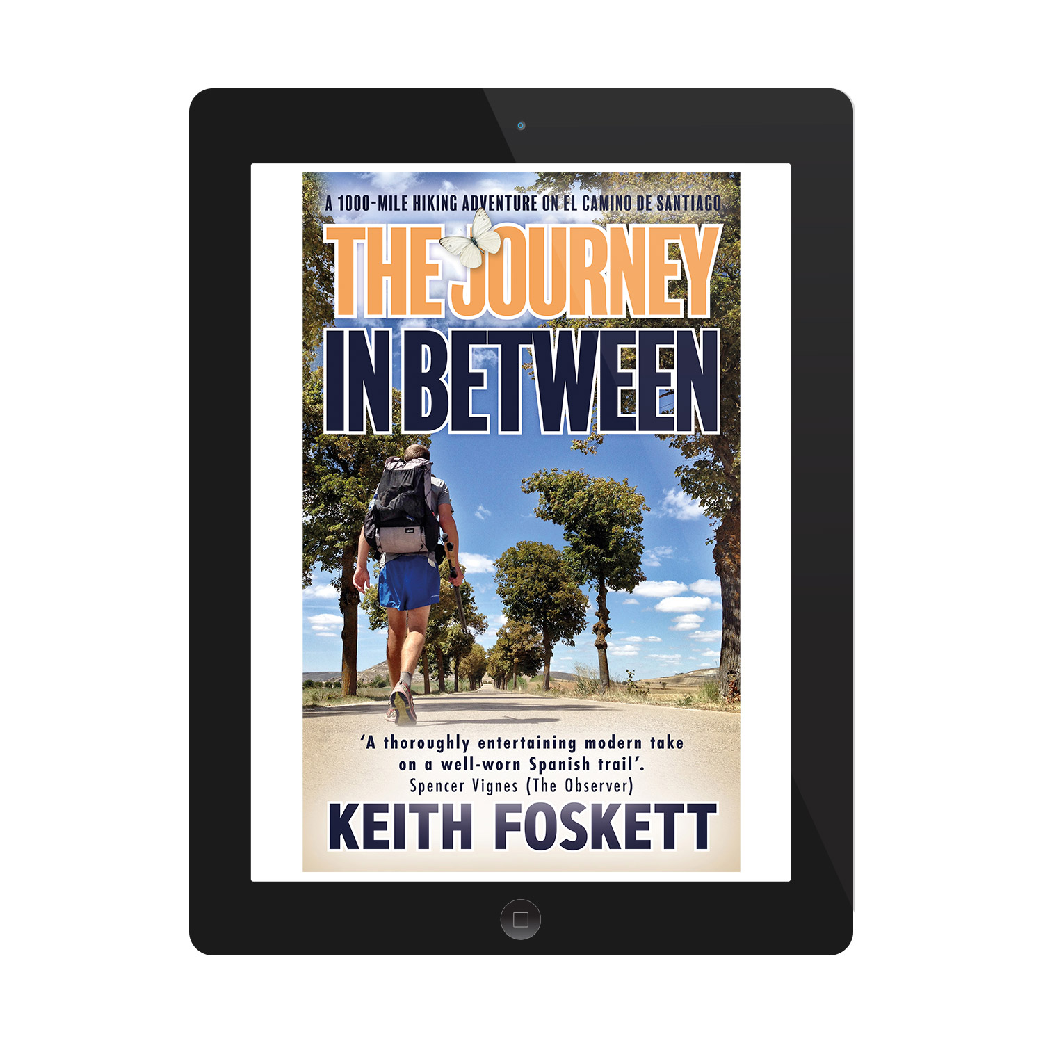 'The Journey In Between' is an excellent hiking memoir, about one man's trek along the El Camino De Santiago. The author is Keith Foskett. The book cover was designed by Mark Thomas, of coverness.com. To find out more about my book design services, please visit www.coverness.com.